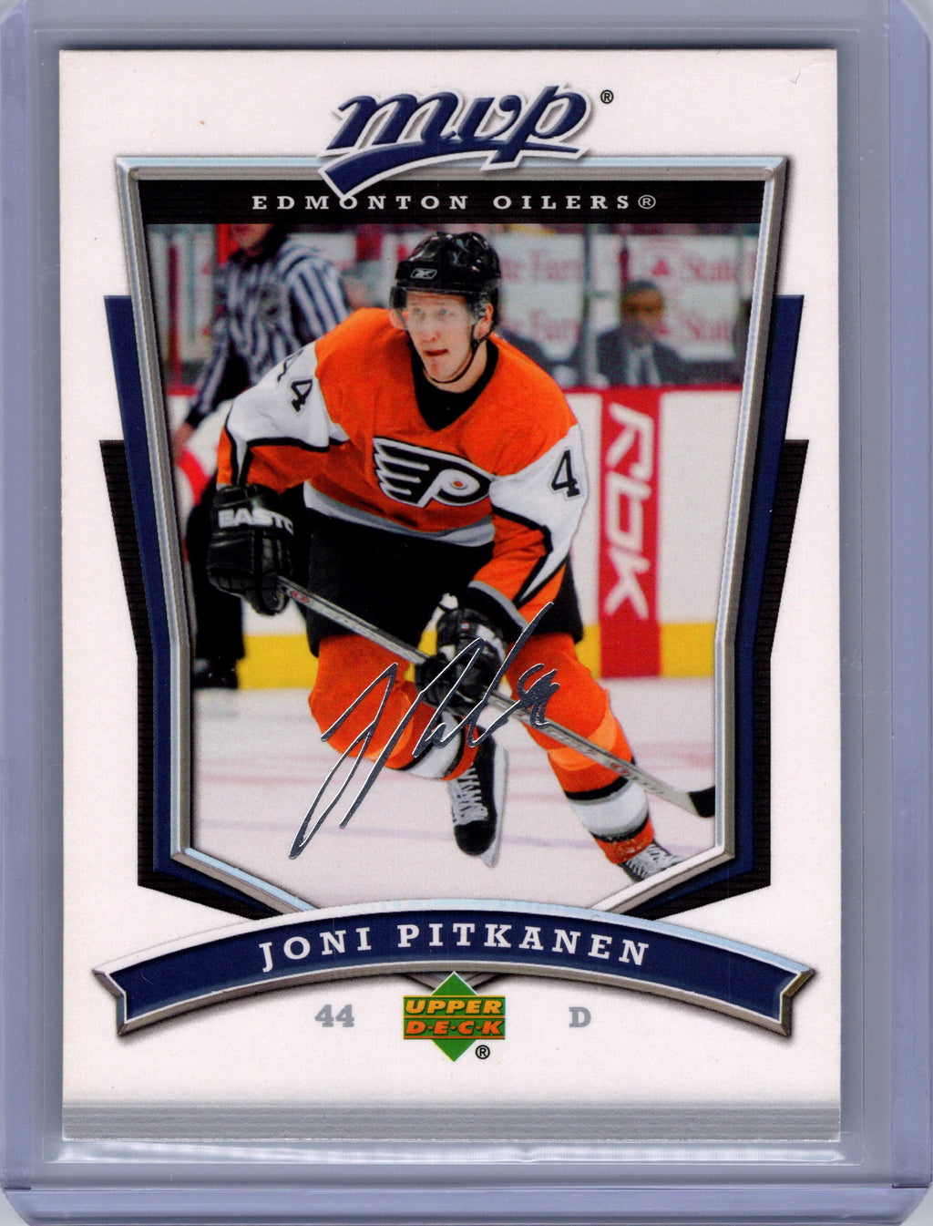 2007-08 Upper Deck MVP #124 Joni Pitkanen