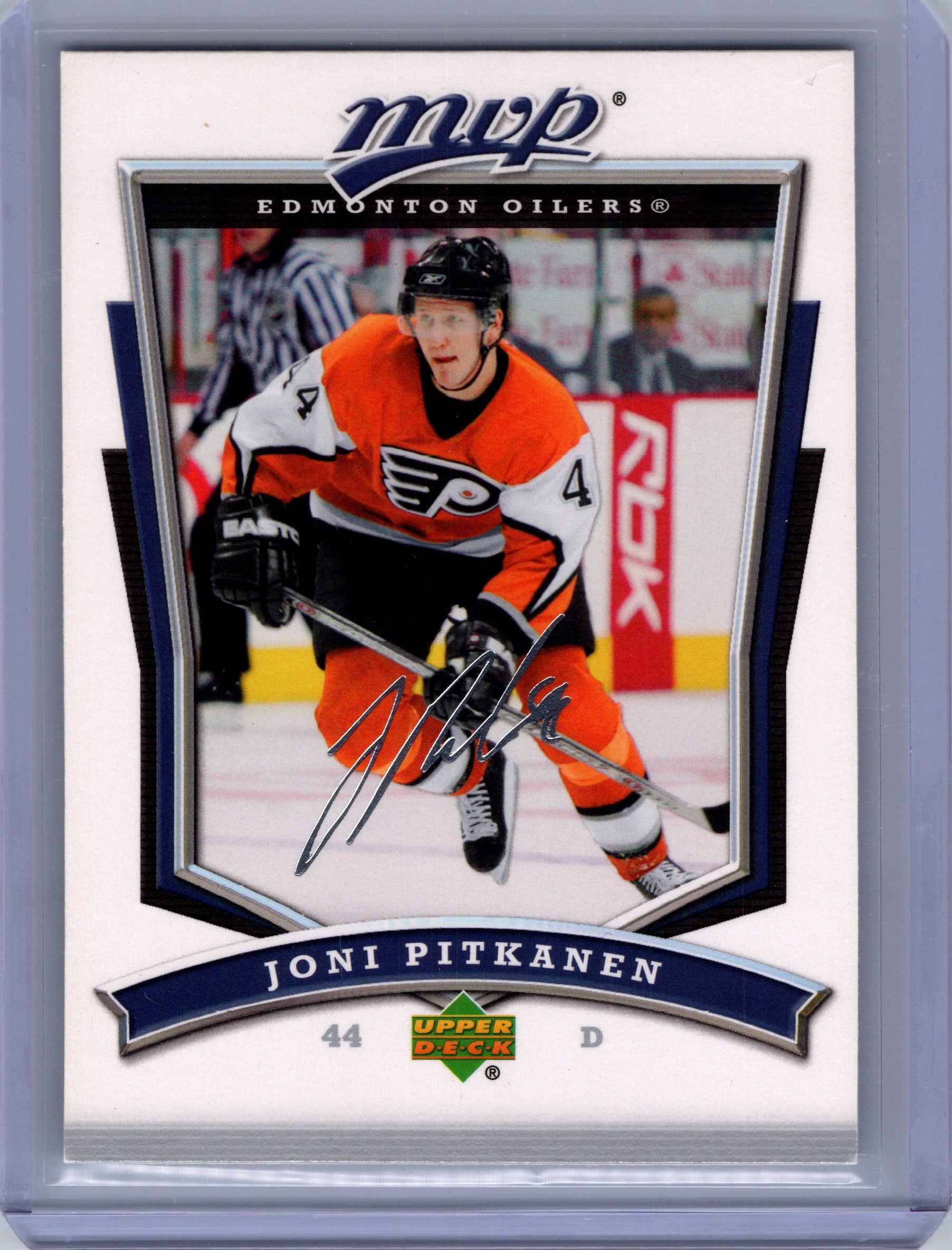 2007-08 Upper Deck MVP #124 Joni Pitkanen