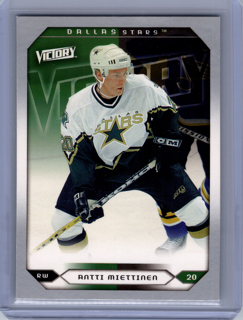 2005-06 Upper Deck #214 Antti Miettinen 2005-06 Upper Deck Victory Update