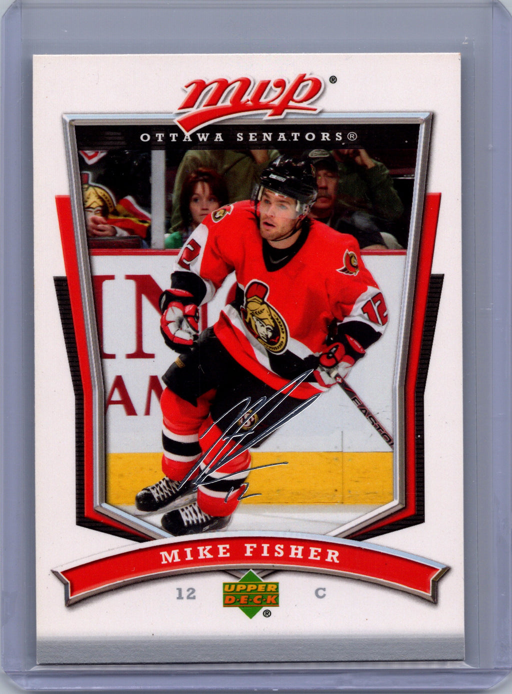2007-08 Upper Deck MVP #255 Mike Fisher