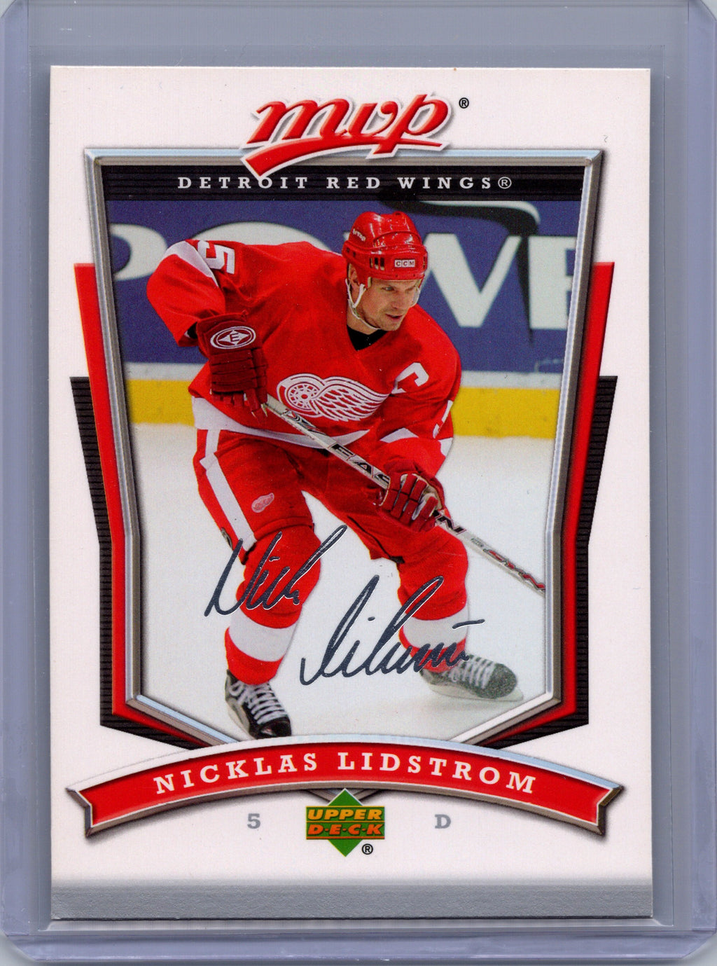 2007-08 Upper Deck MVP #234 Nicklas Lidstrom