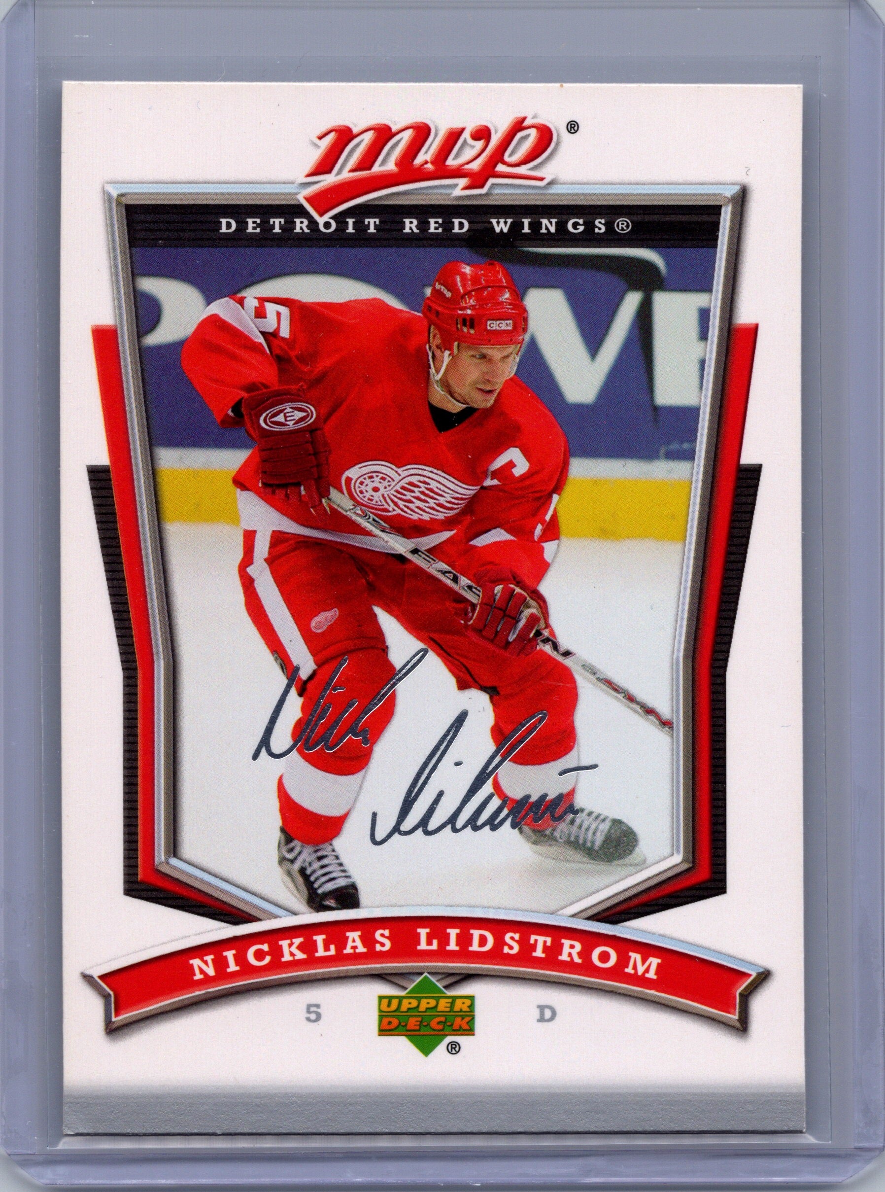 2007-08 Upper Deck MVP #234 Nicklas Lidstrom