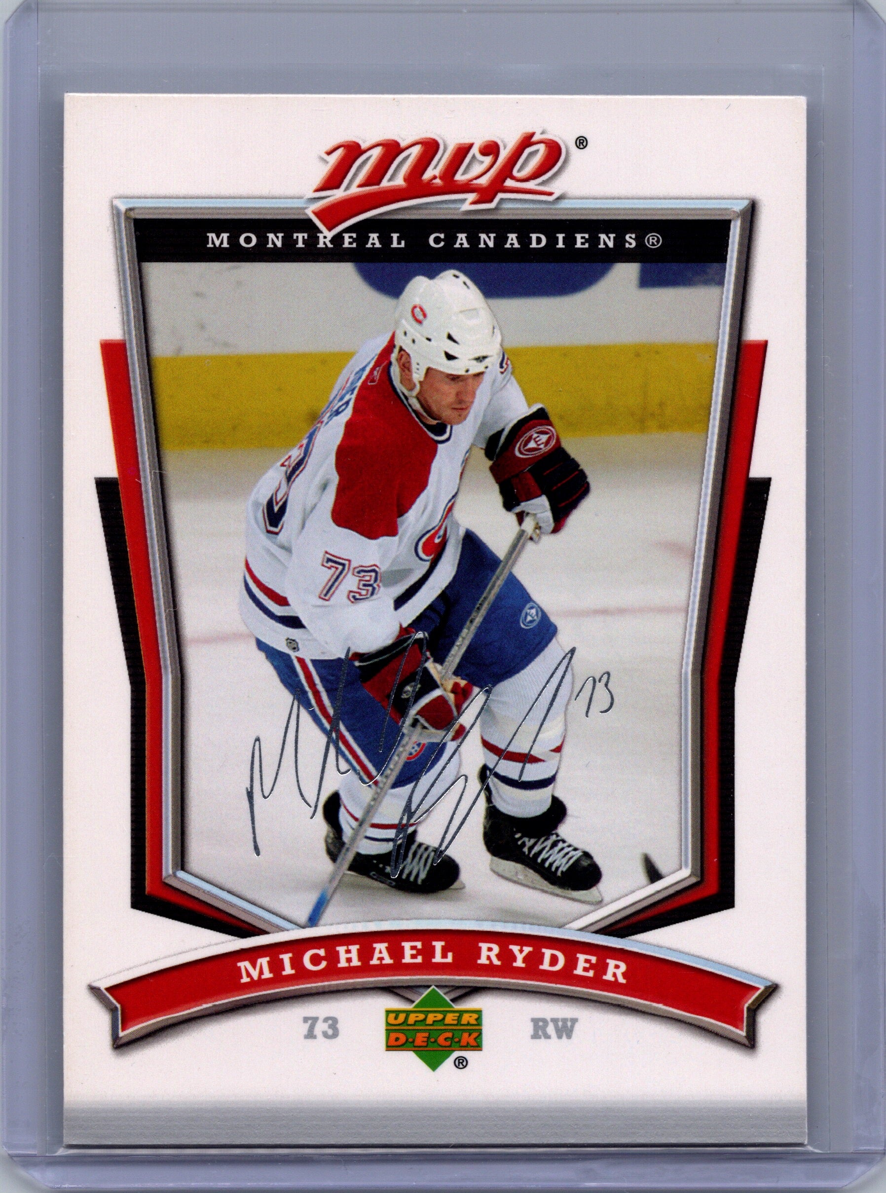 2007-08 Upper Deck MVP #59 Michael Ryder