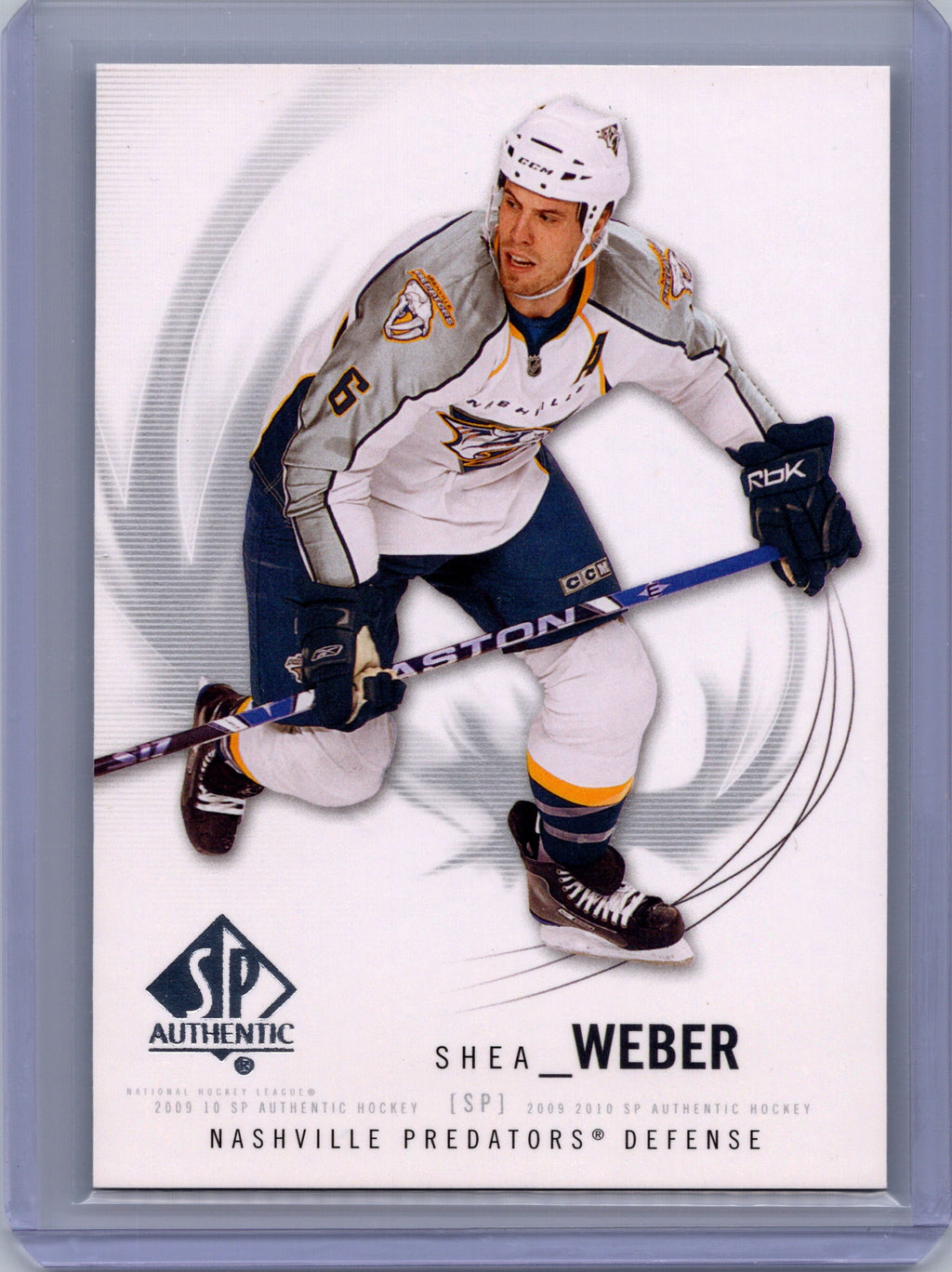 2009-10 SP Authentic #48 Shea Weber