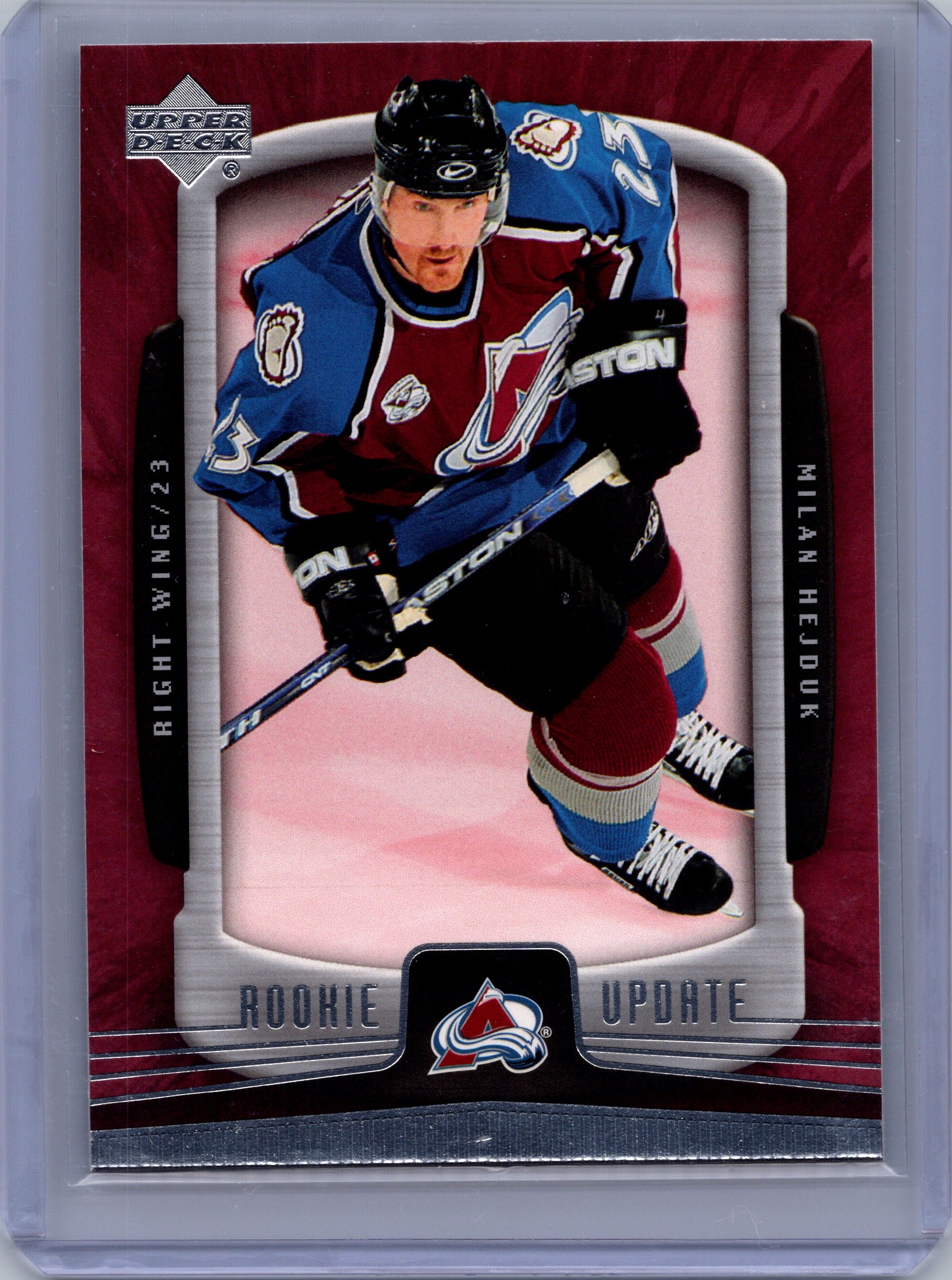 2005-06 Upper Deck Rookie Update #26 Milan Hejduk