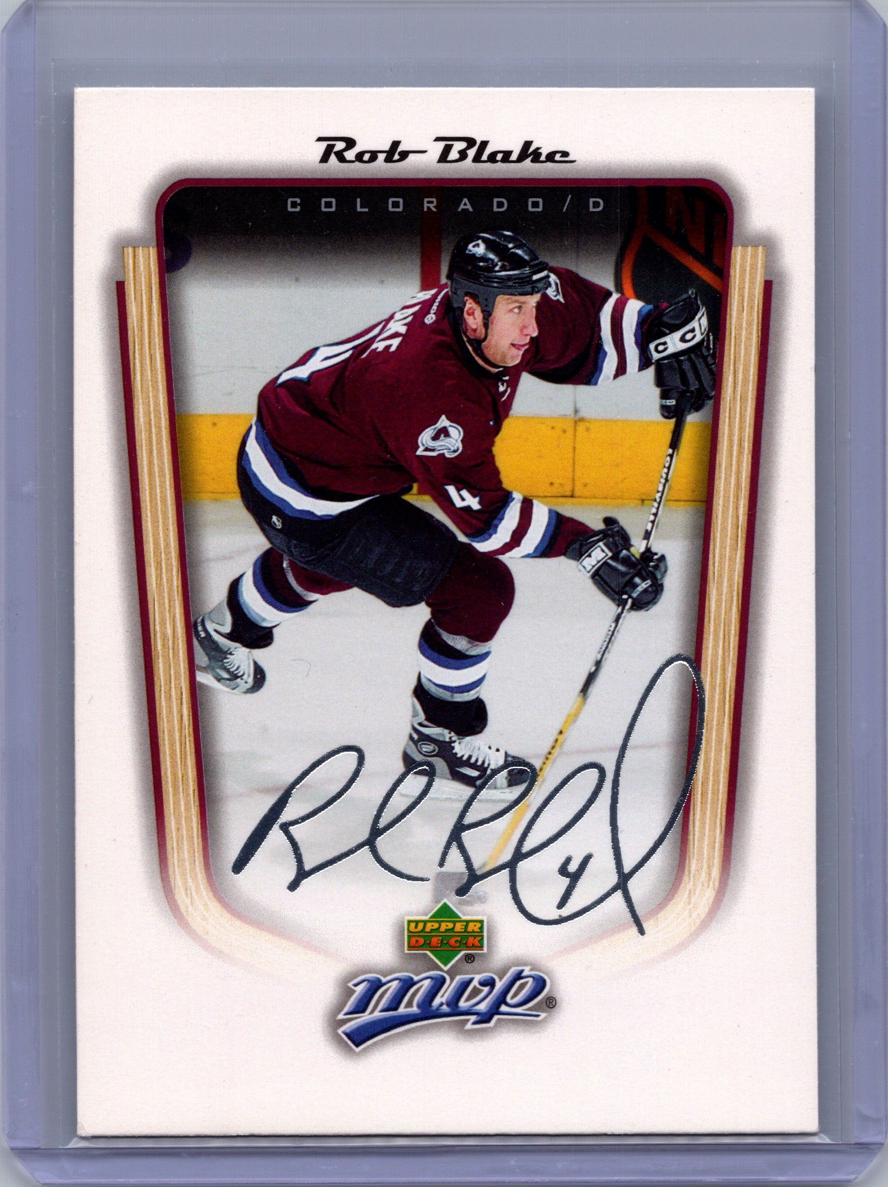 2005-06 Upper Deck MVP #98 Rob Blake
