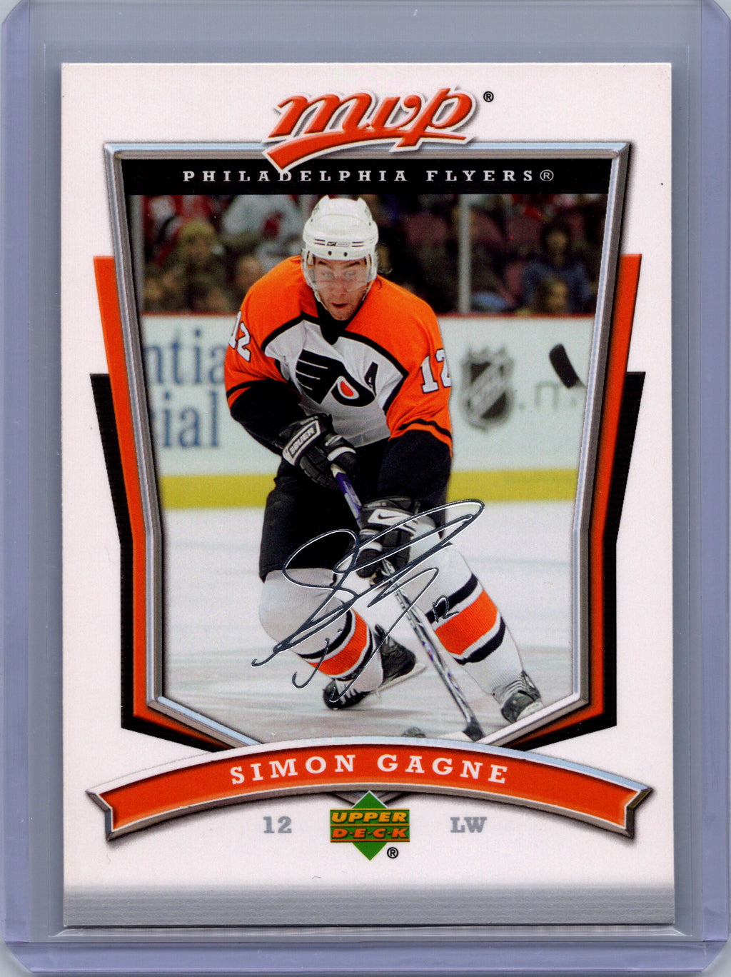 2007-08 Upper Deck MVP #122 Simon Gagne