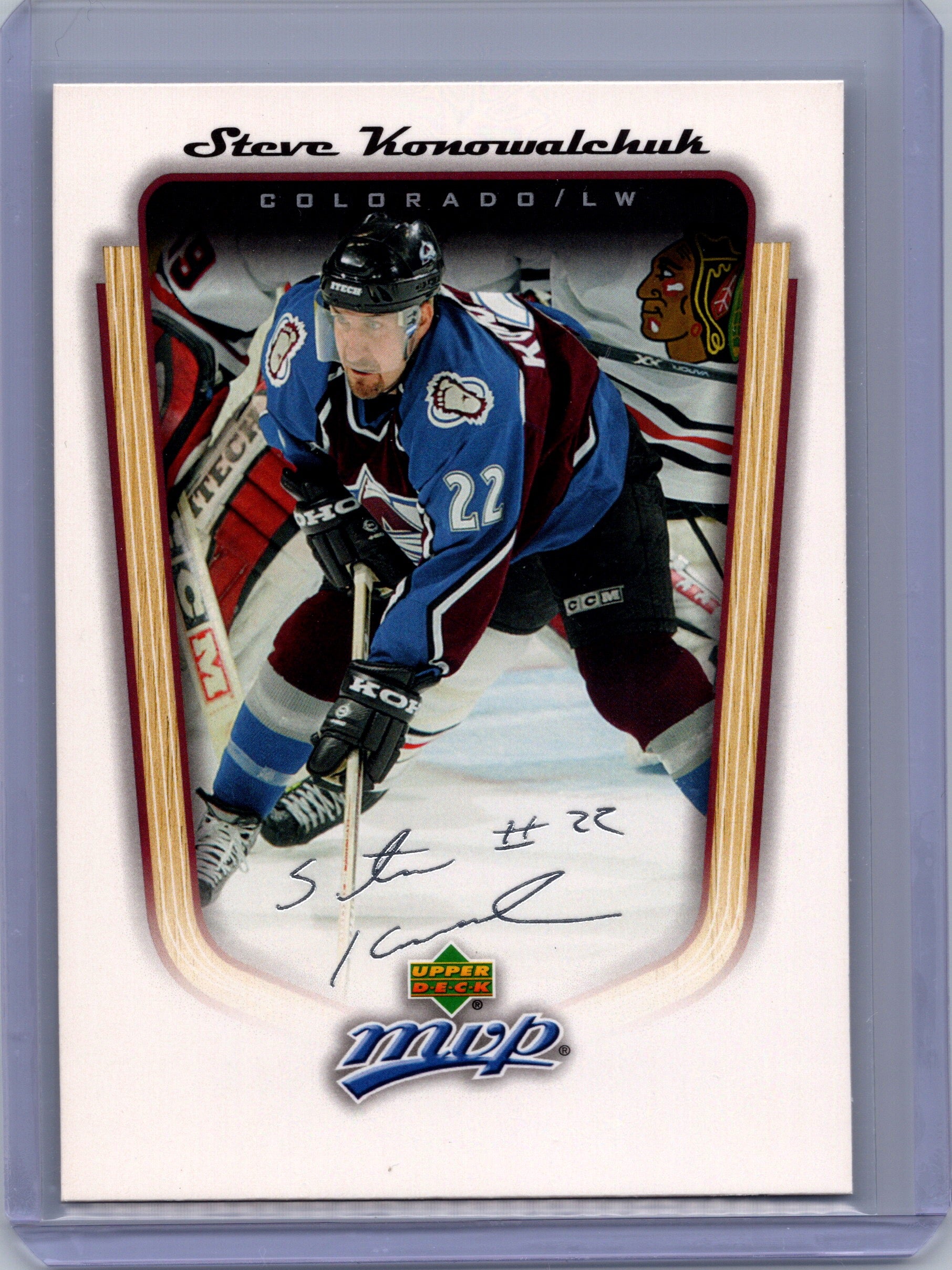 2005-06 Upper Deck MVP #102 Steve Konowalchuk