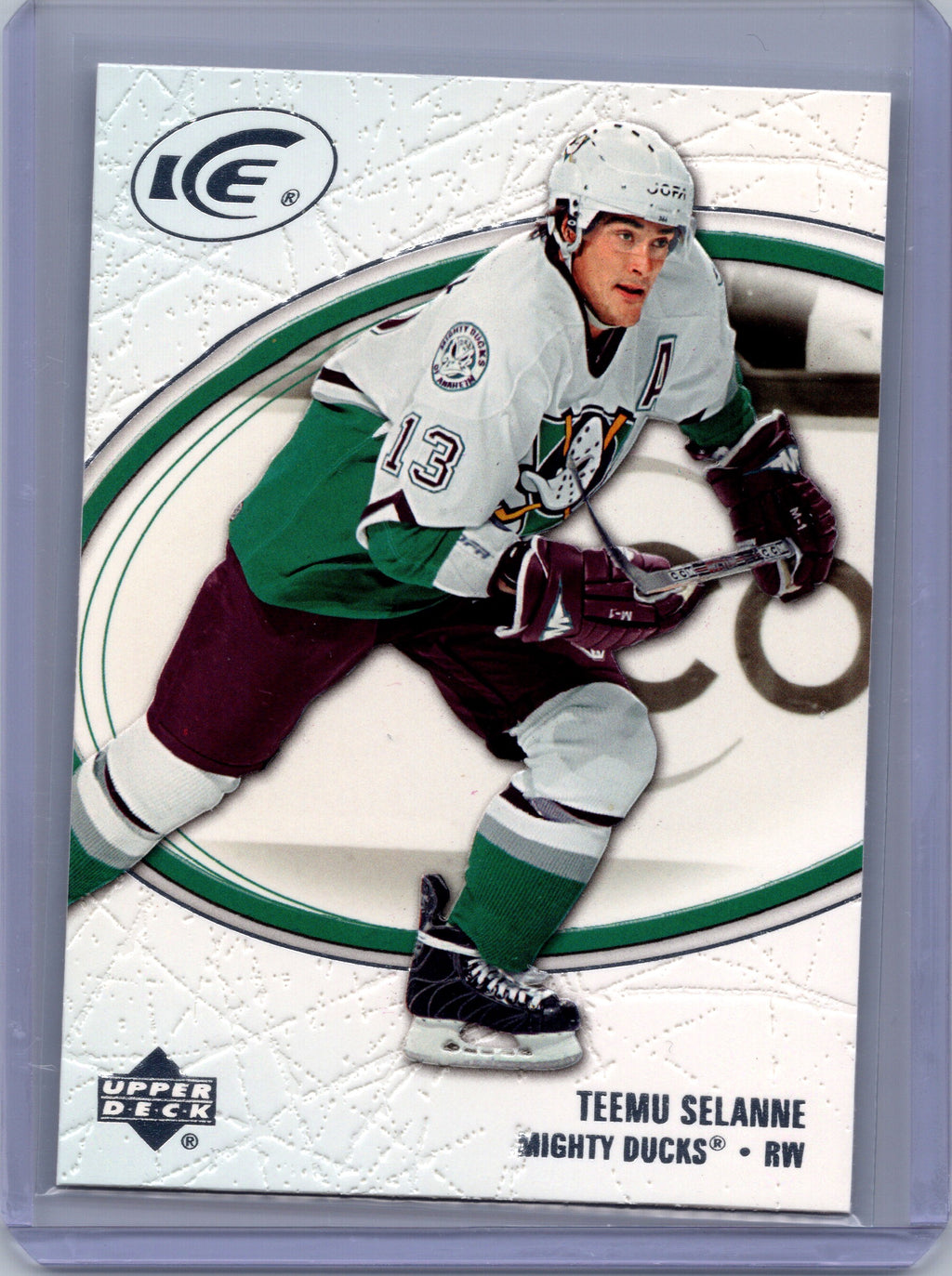 2005-06 Upper Deck Ice #4 Teemu Selanne