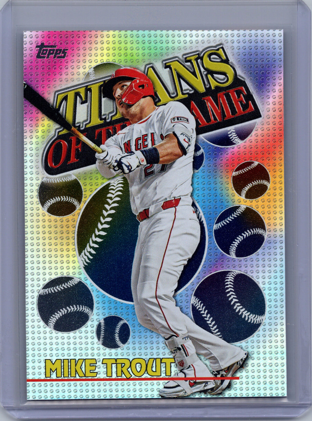 2026 Topps #TOG-2 Mike Trout Titans of the Game