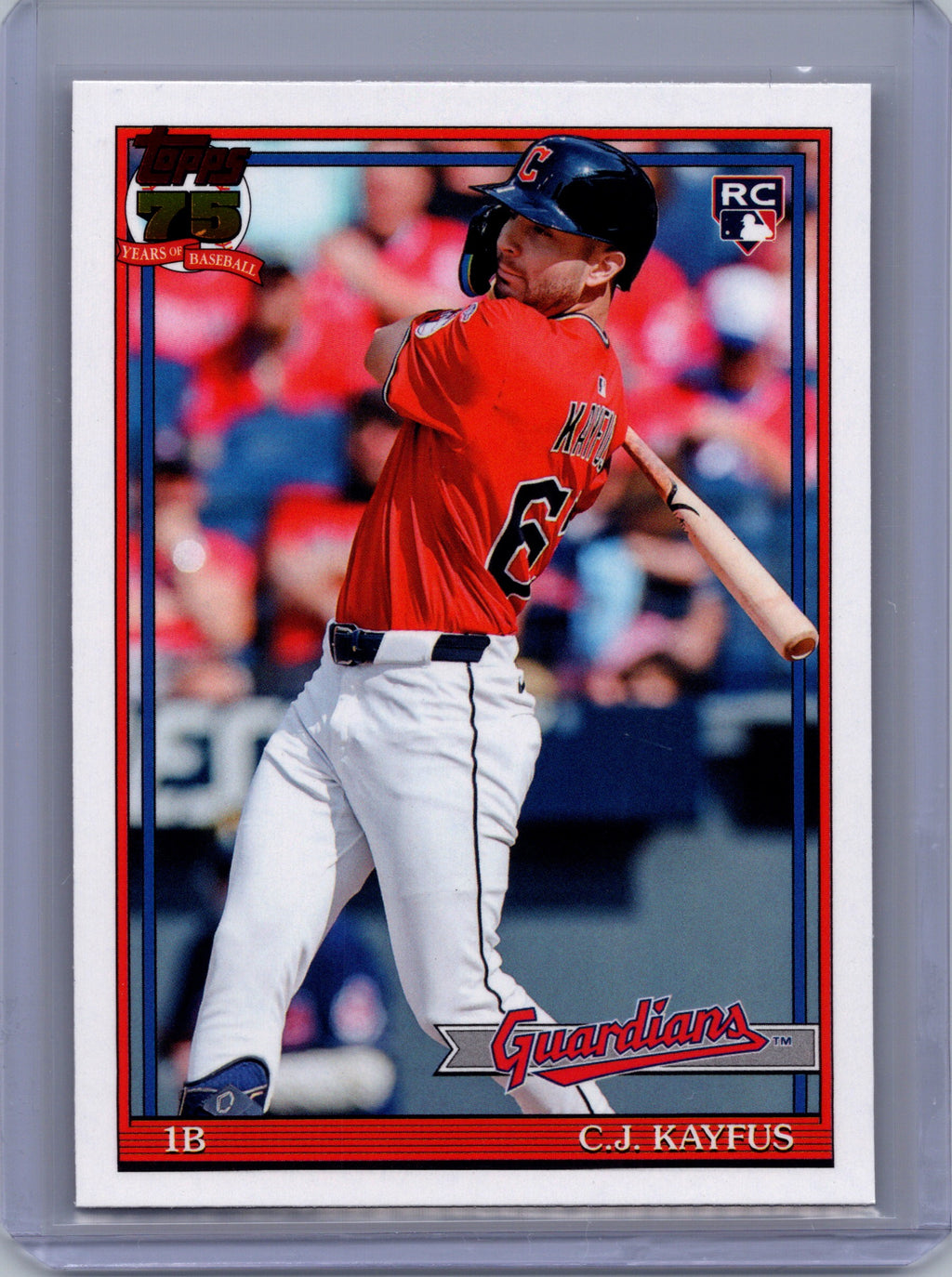 2026 Topps #T91-90 C.J. Kayfus 1991 Topps Baseball 35th Anniversary (Series One)