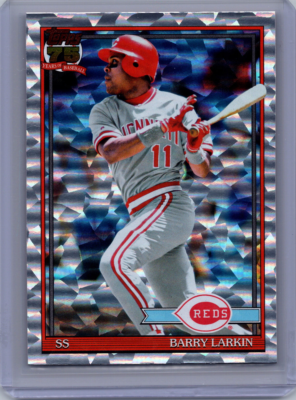 2026 Topps #T91-81 Barry Larkin 1991 Topps Baseball 35th Anniversary