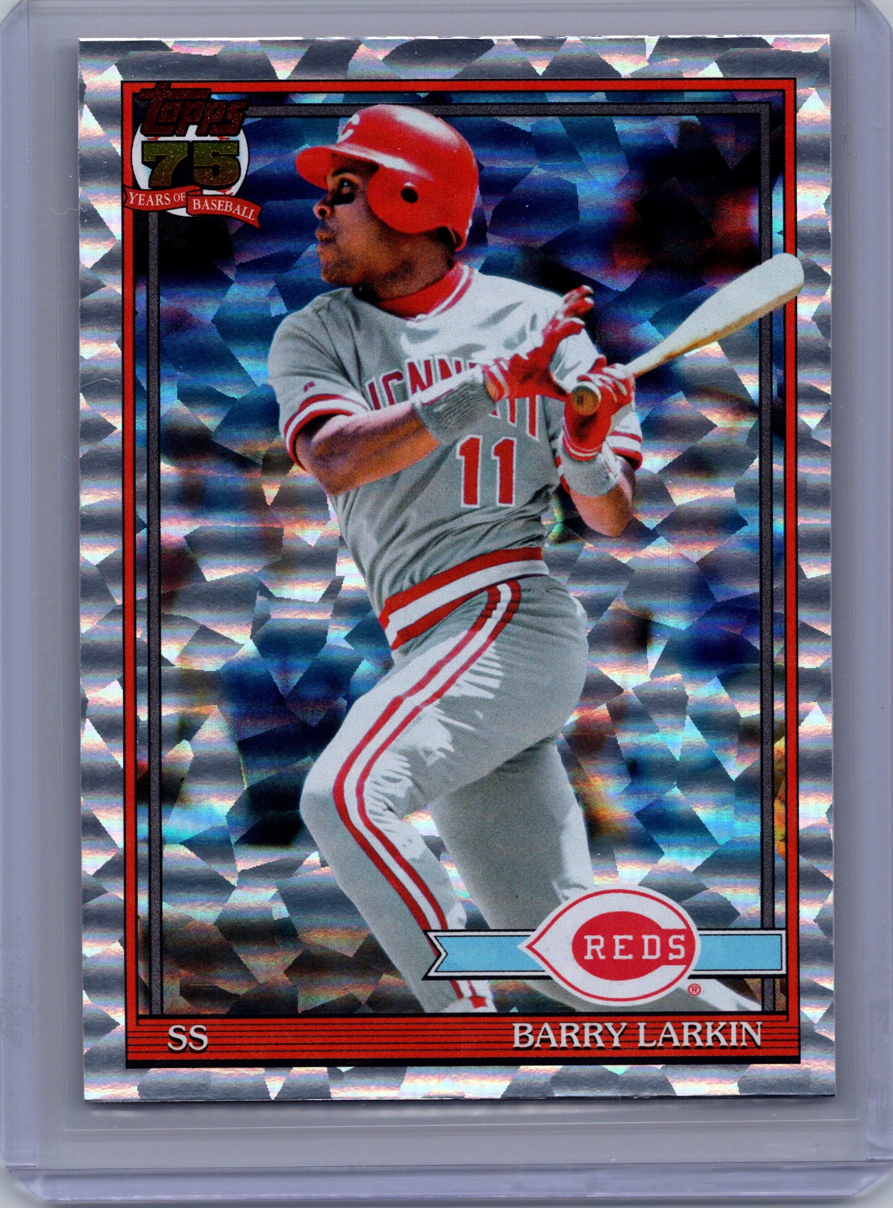 2026 Topps #T91-81 Barry Larkin 1991 Topps Baseball 35th Anniversary