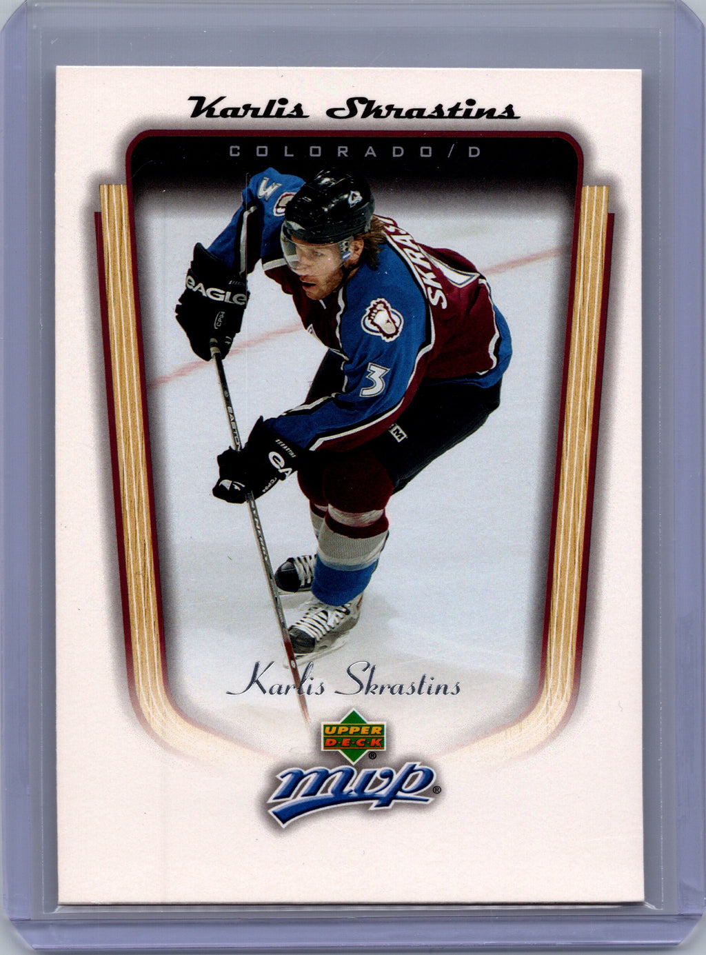 2005-06 Upper Deck MVP #111 Karlis Skrastins