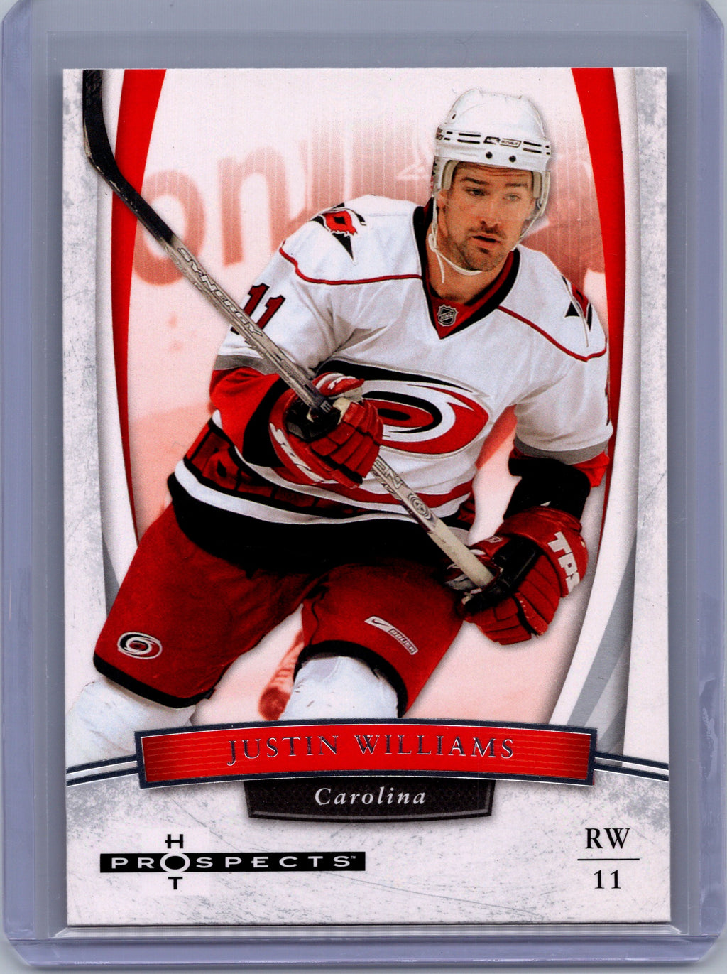 2007-08 Fleer Hot Prospects #46 Justin Williams