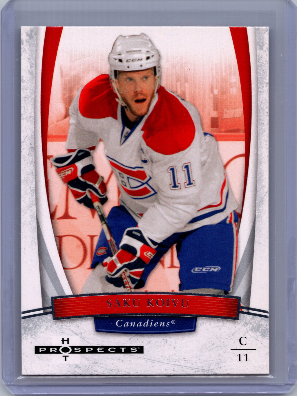 2007-08 Fleer Hot Prospects #87 Saku Koivu
