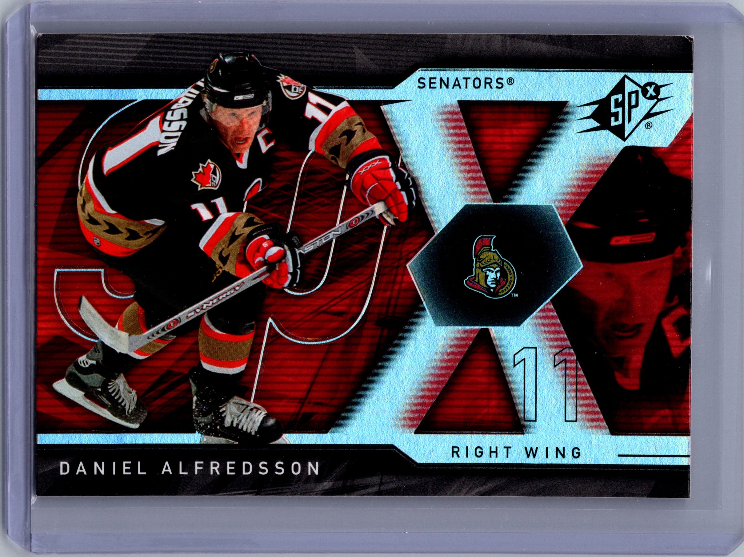 2007-08 SPx #77 Daniel Alfredsson