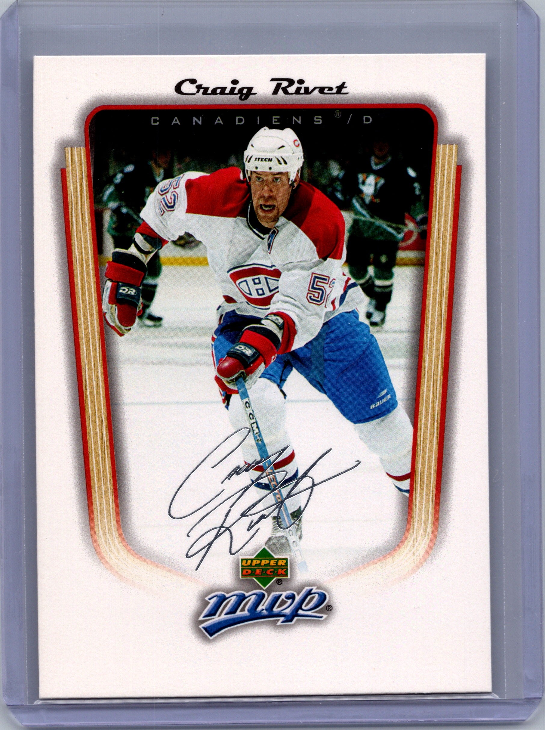 2005-06 Upper Deck MVP #214 Craig Rivet