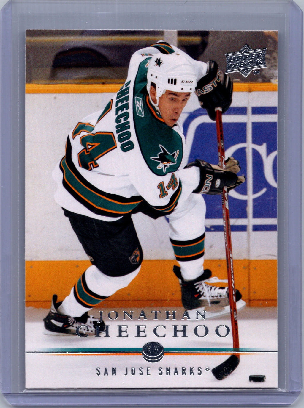 2008-09 Upper Deck #38 Jonathan Cheechoo