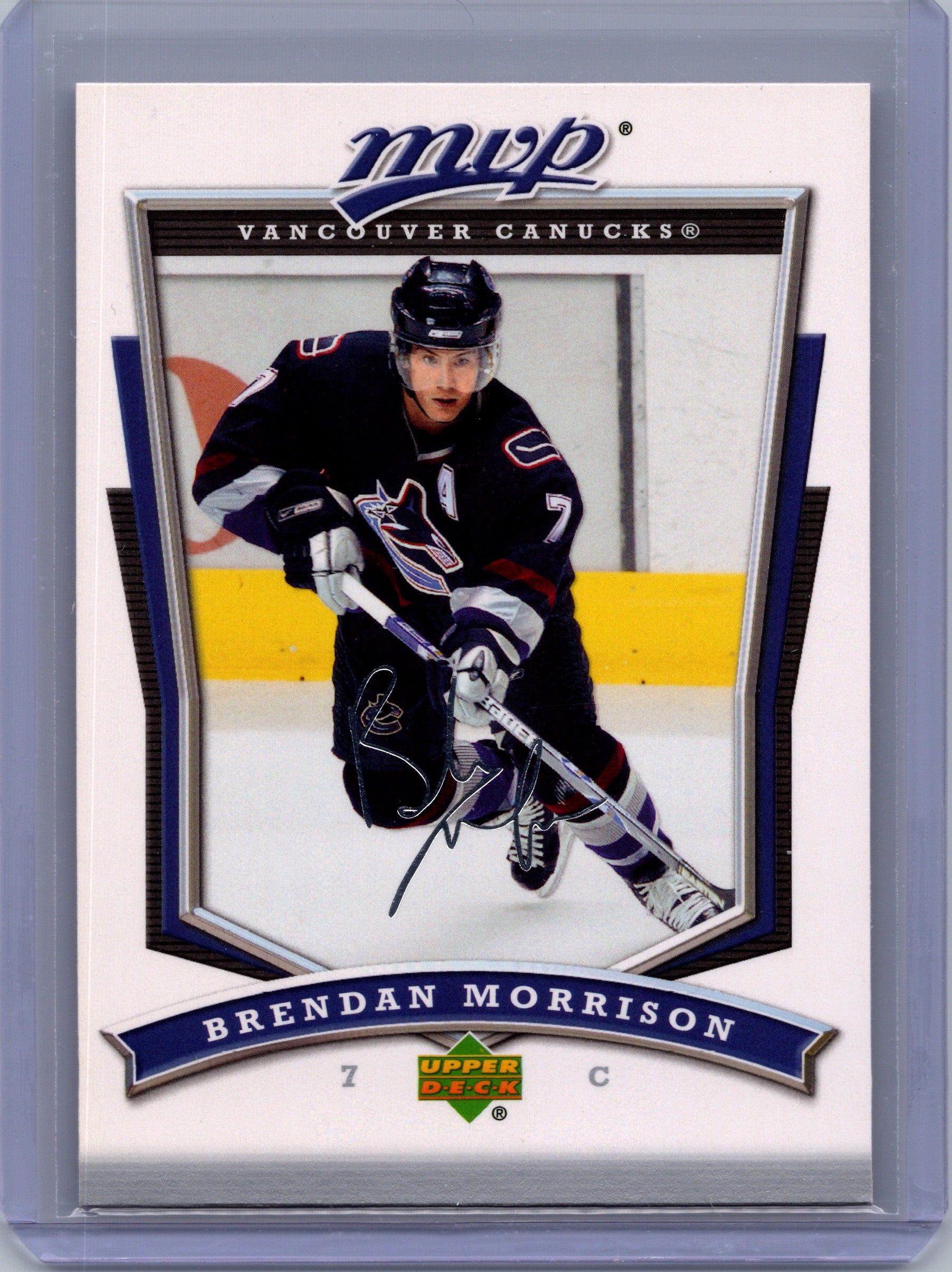 2007-08 Upper Deck MVP #69 Brendan Morrison