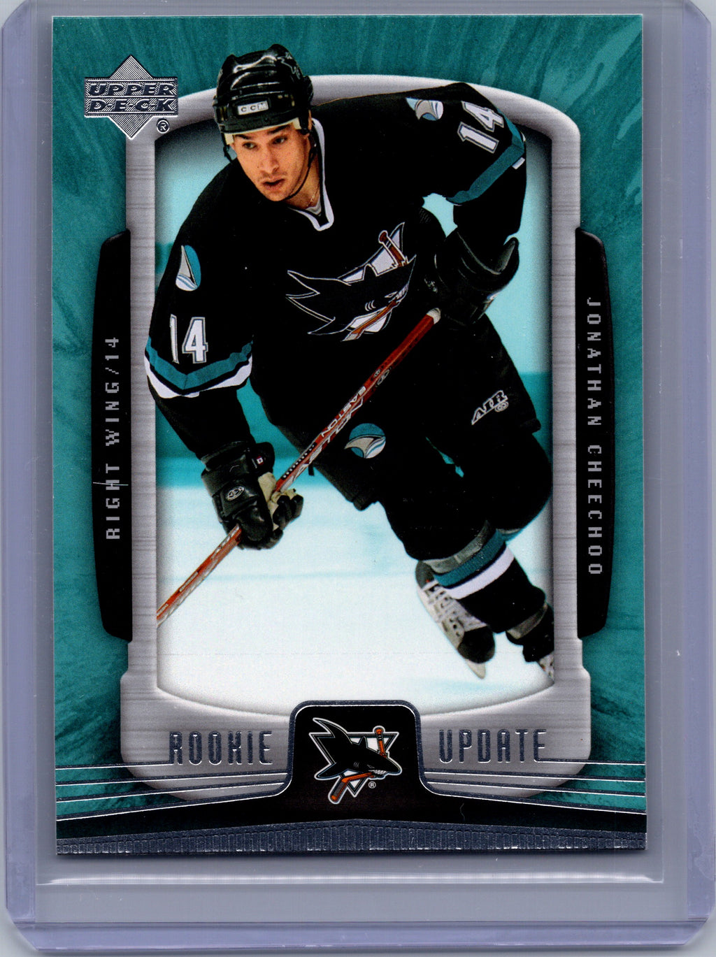 2005-06 Upper Deck Rookie Update #84 Jonathan Cheechoo