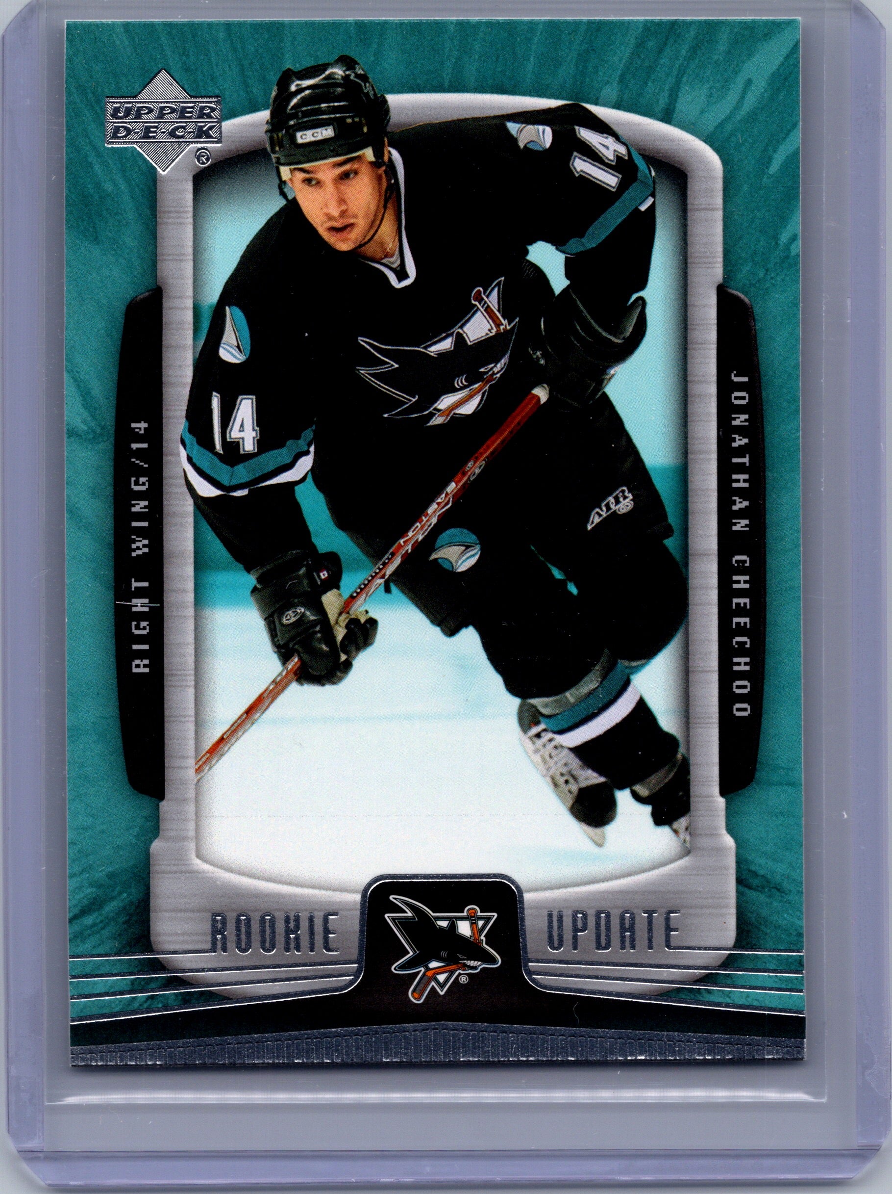 2005-06 Upper Deck Rookie Update #84 Jonathan Cheechoo