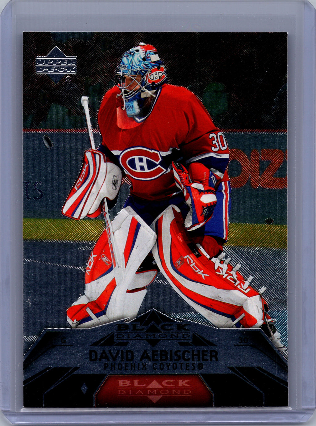 2007-08 Upper Deck Black Diamond #62 David Aebischer