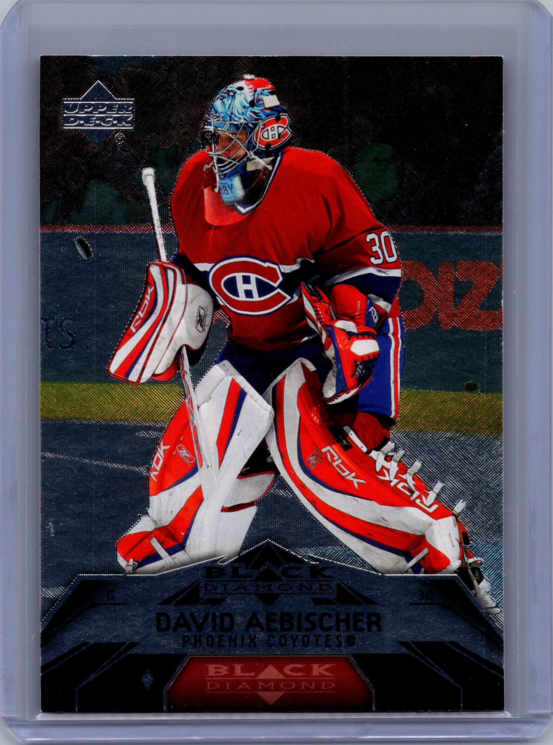 2007-08 Upper Deck Black Diamond #62 David Aebischer