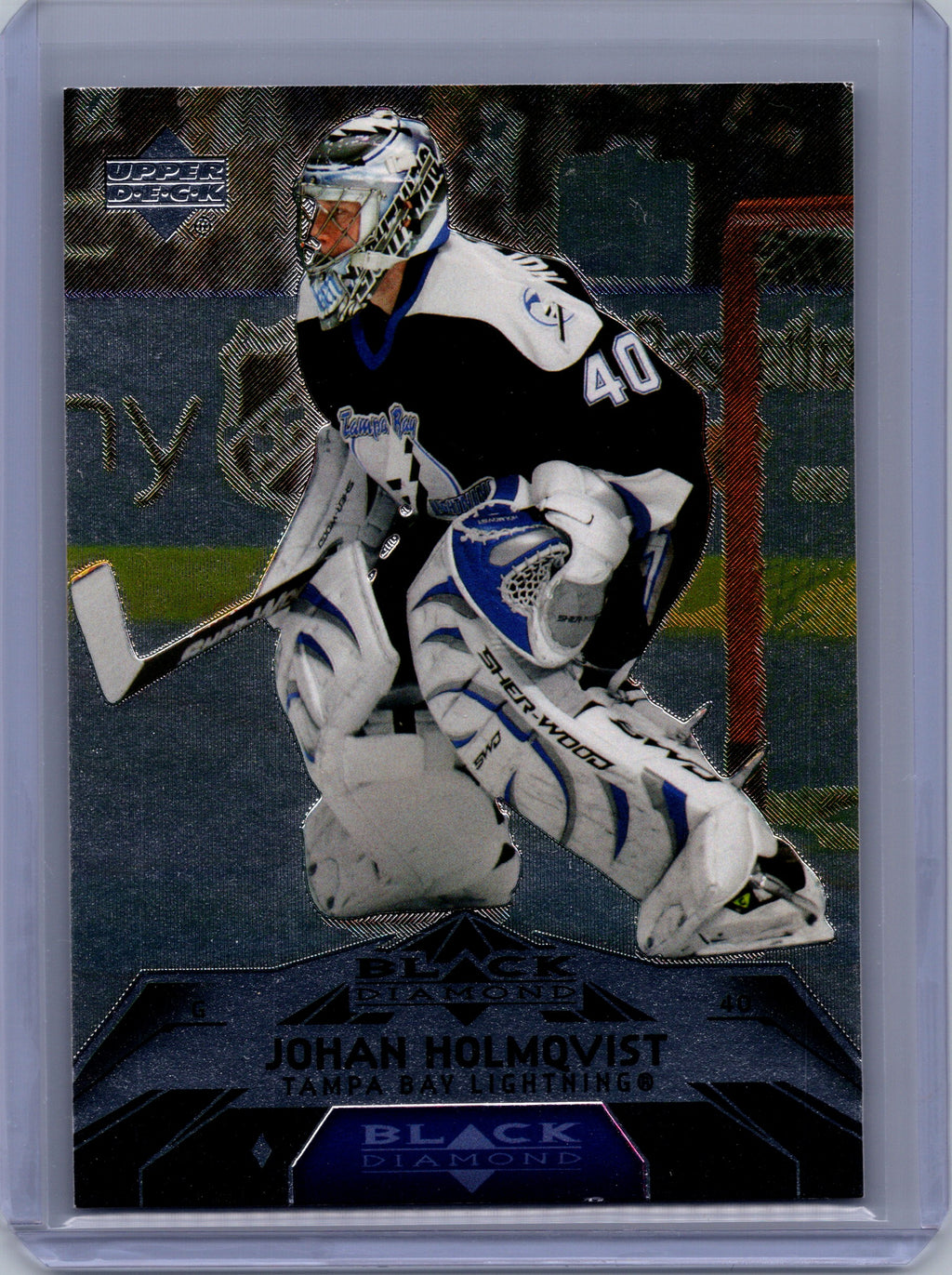 2007-08 Upper Deck Black Diamond #72 Johan Holmqvist