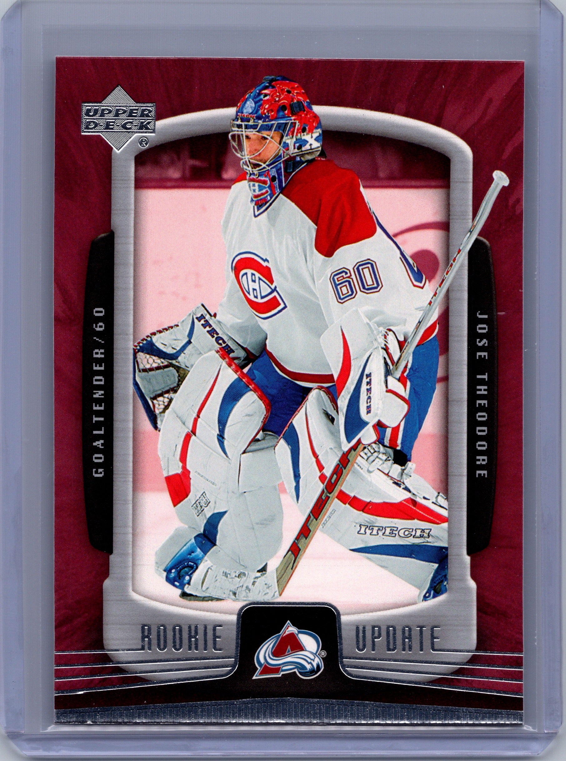 2005-06 Upper Deck Rookie Update #22 Jose Theodore