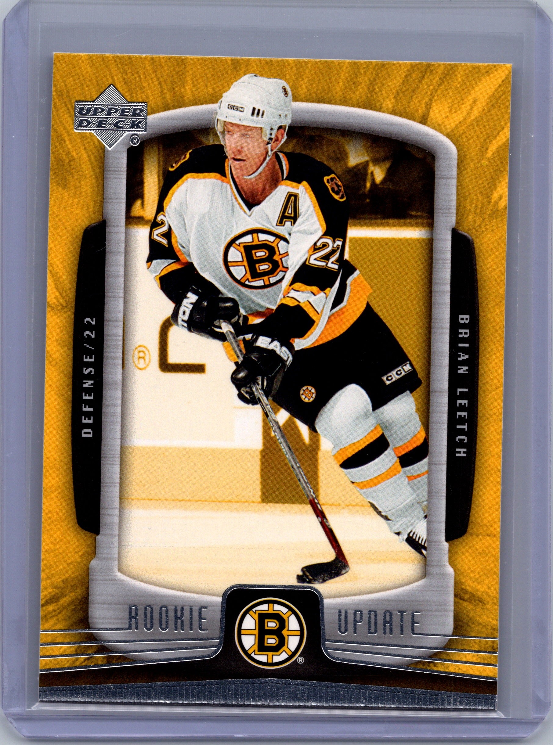 2005-06 Upper Deck Rookie Update #8 Brian Leetch