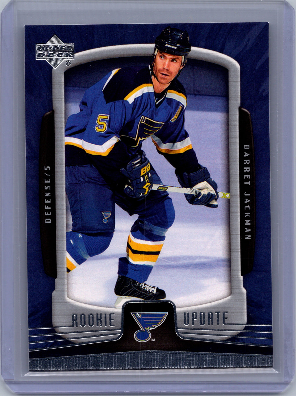 2005-06 Upper Deck Rookie Update #86 Barret Jackman