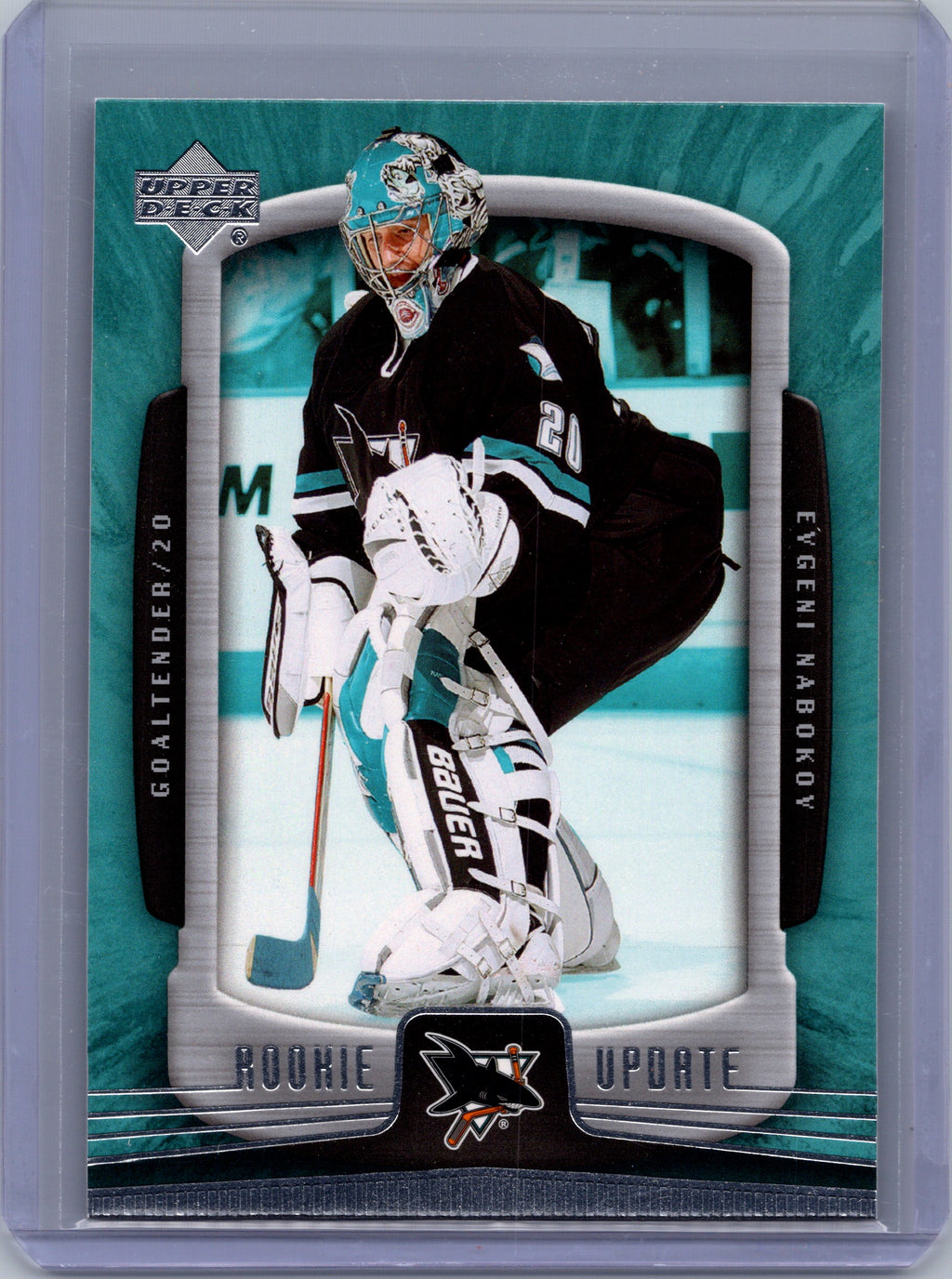 2005-06 Upper Deck Rookie Update #83 Evgeni Nabokov