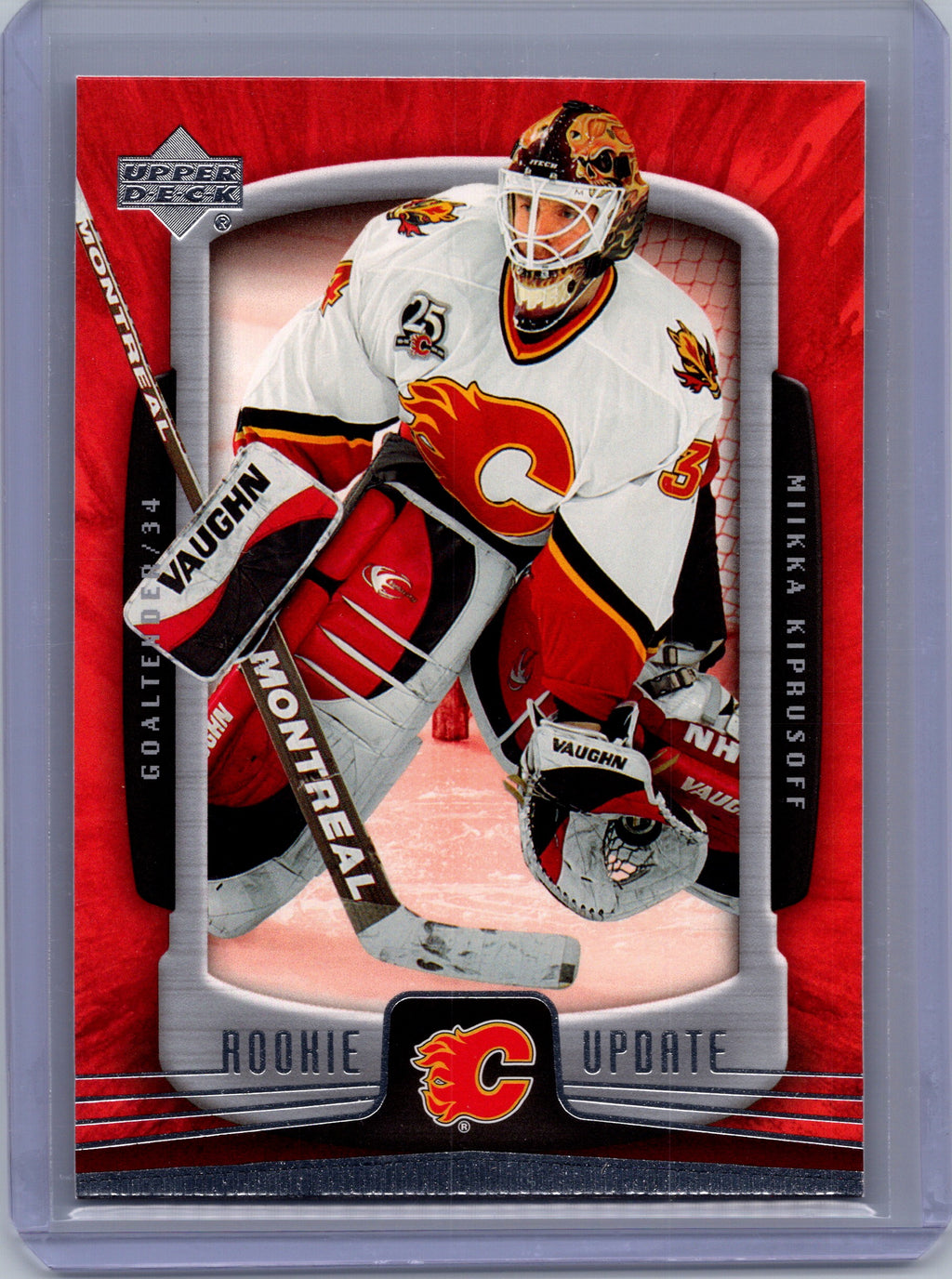 2005-06 Upper Deck Rookie Update #14 Miikka Kiprusoff