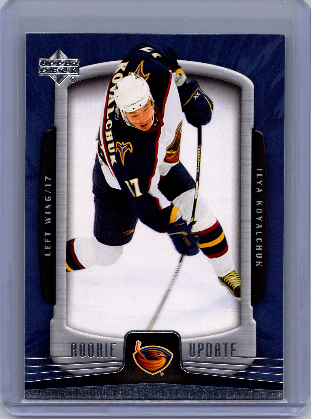 2005-06 Upper Deck Rookie Update #4 Ilya Kovalchuk