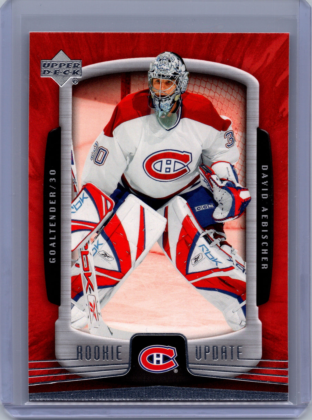 2005-06 Upper Deck Rookie Update #51 David Aebischer