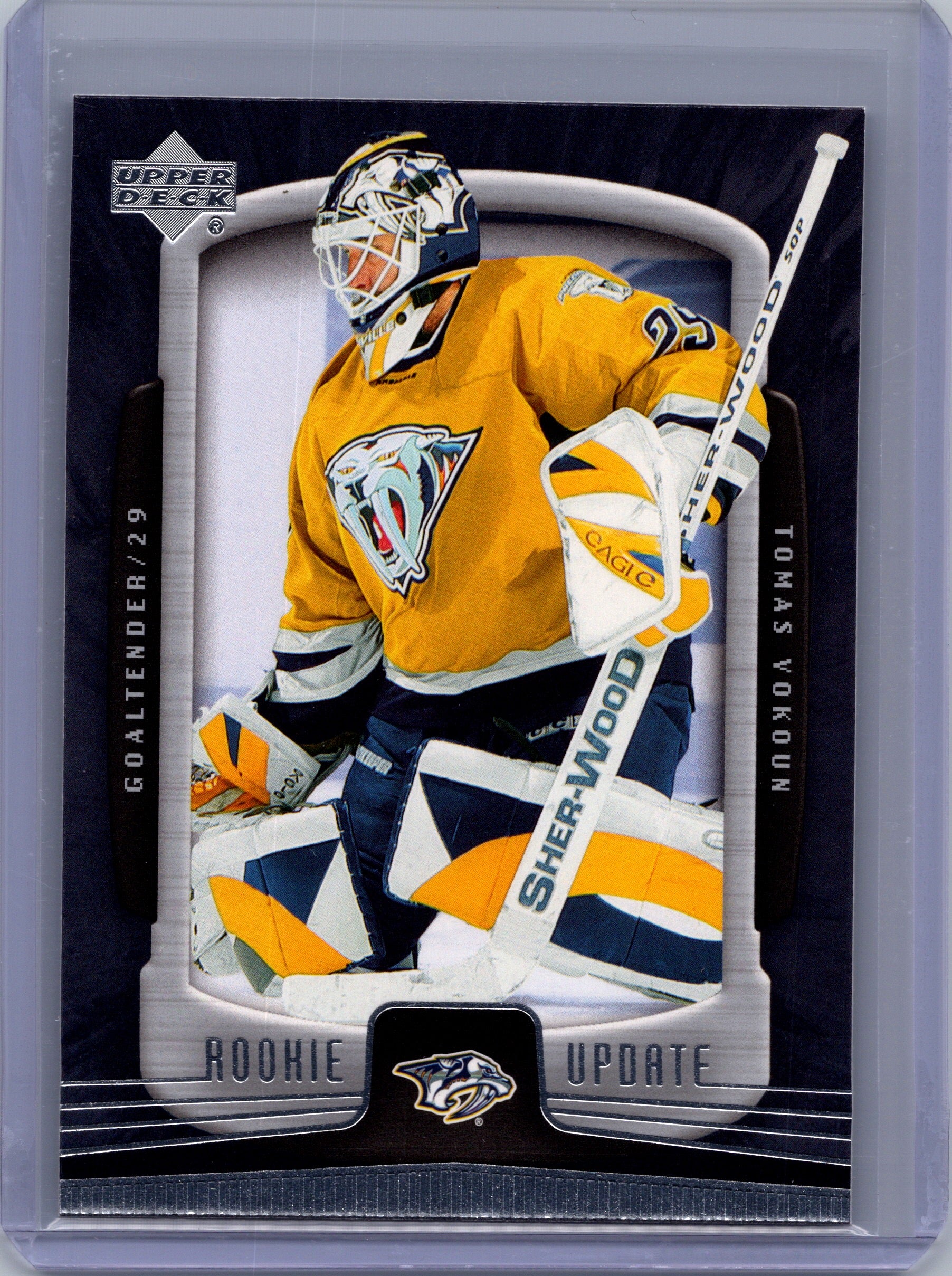 2005-06 Upper Deck Rookie Update #55 Tomas Vokoun
