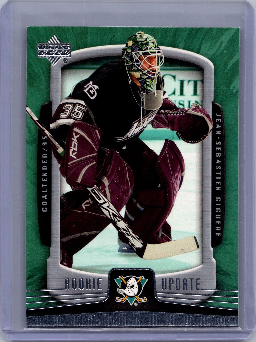 2005-06 Upper Deck Rookie Update #1 Jean-Sebastien Giguere