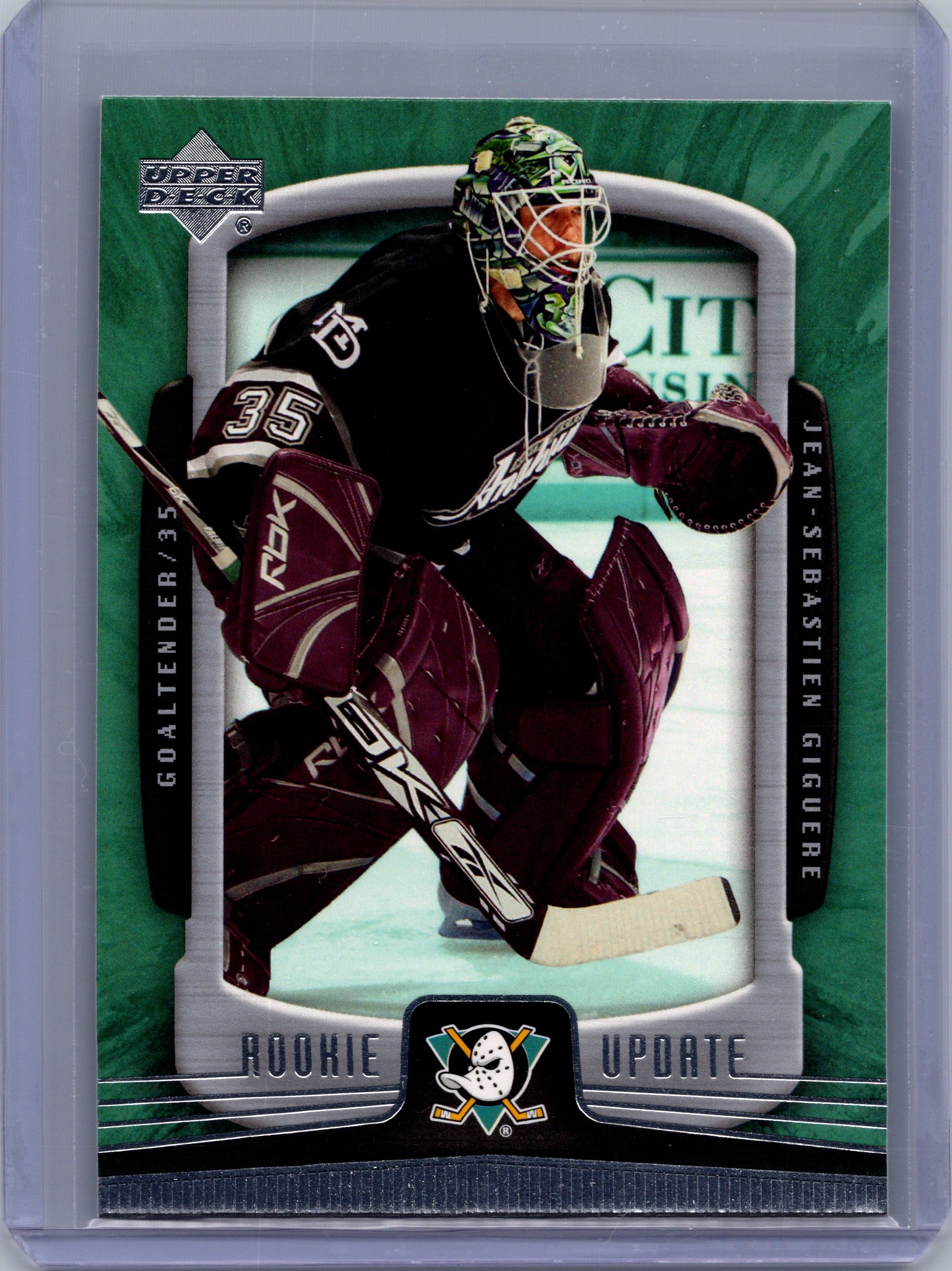2005-06 Upper Deck Rookie Update #1 Jean-Sebastien Giguere