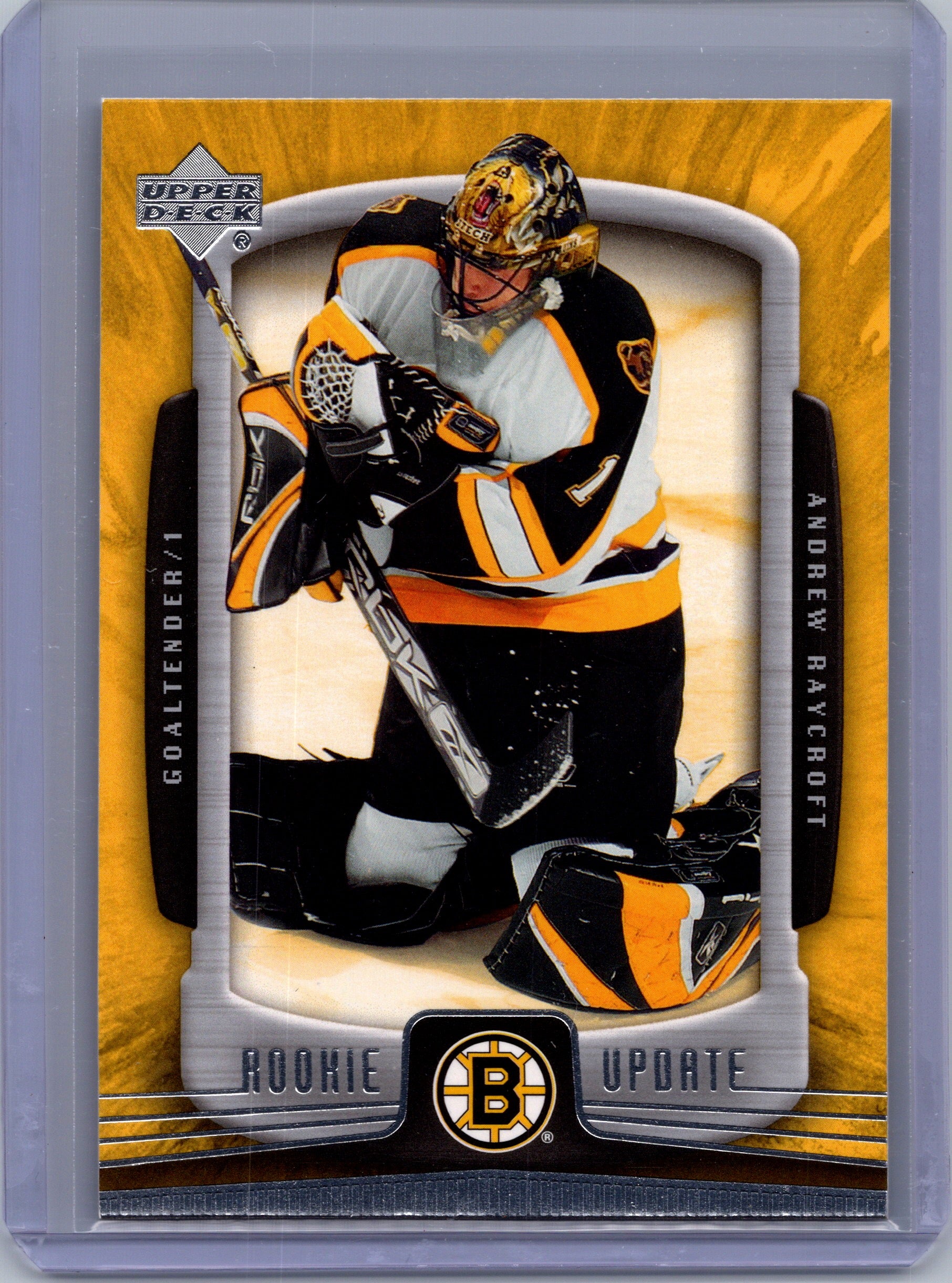 2005-06 Upper Deck Rookie Update #7 Andrew Raycroft