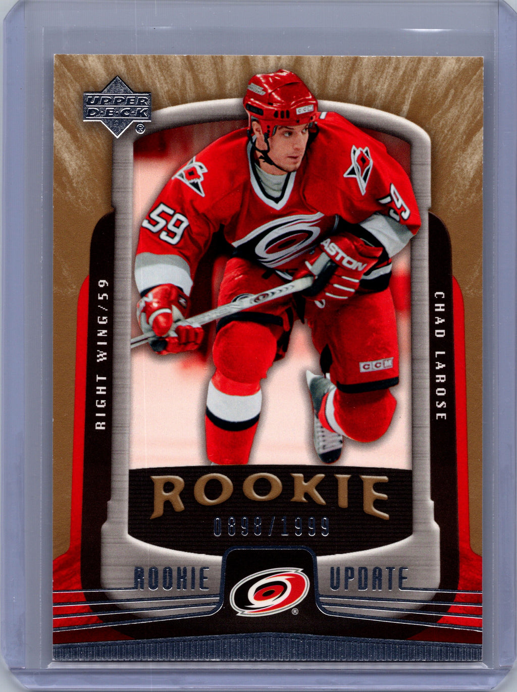2005-06 Upper Deck Rookie Update #114 Chad Larose #898/1999