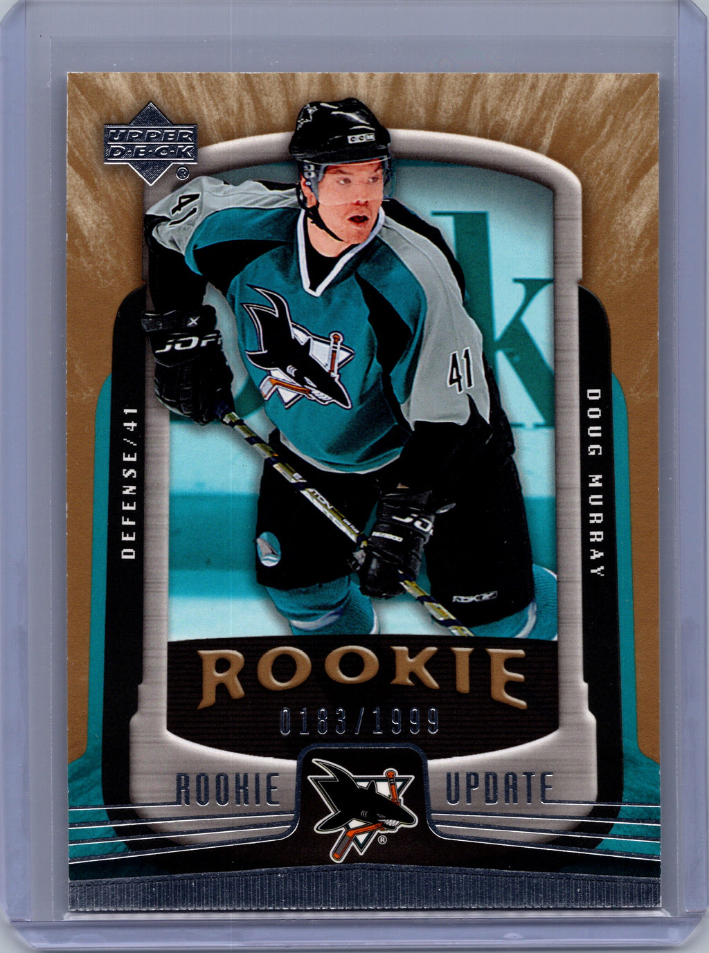 2005-06 Upper Deck Rookie Update #169 Doug Murray #183/1999