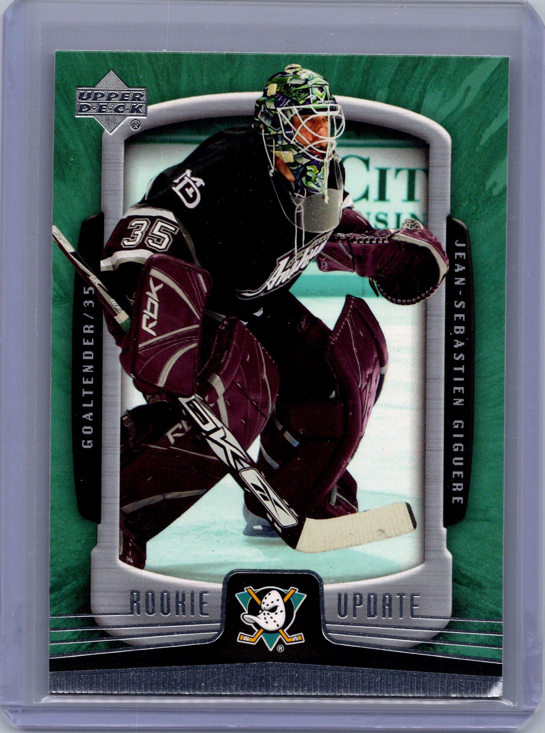 2005-06 Upper Deck Rookie Update #1 Jean-Sebastien Giguere