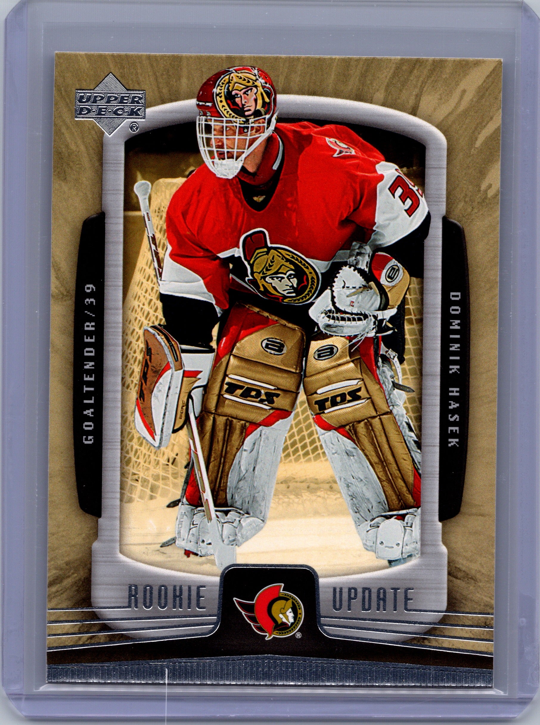 2005-06 Upper Deck Rookie Update #65 Dominik Hasek