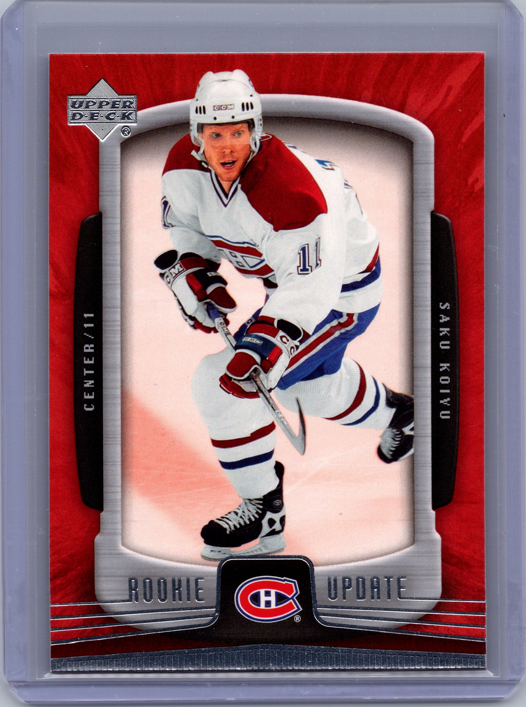 2005-06 Upper Deck Rookie Update #50 Saku Koivu