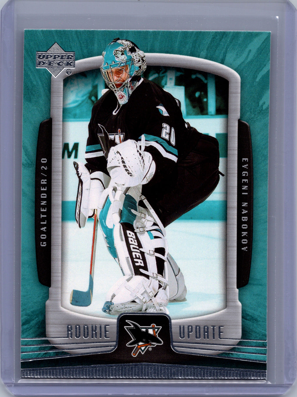 2005-06 Upper Deck Rookie Update #83 Evgeni Nabokov