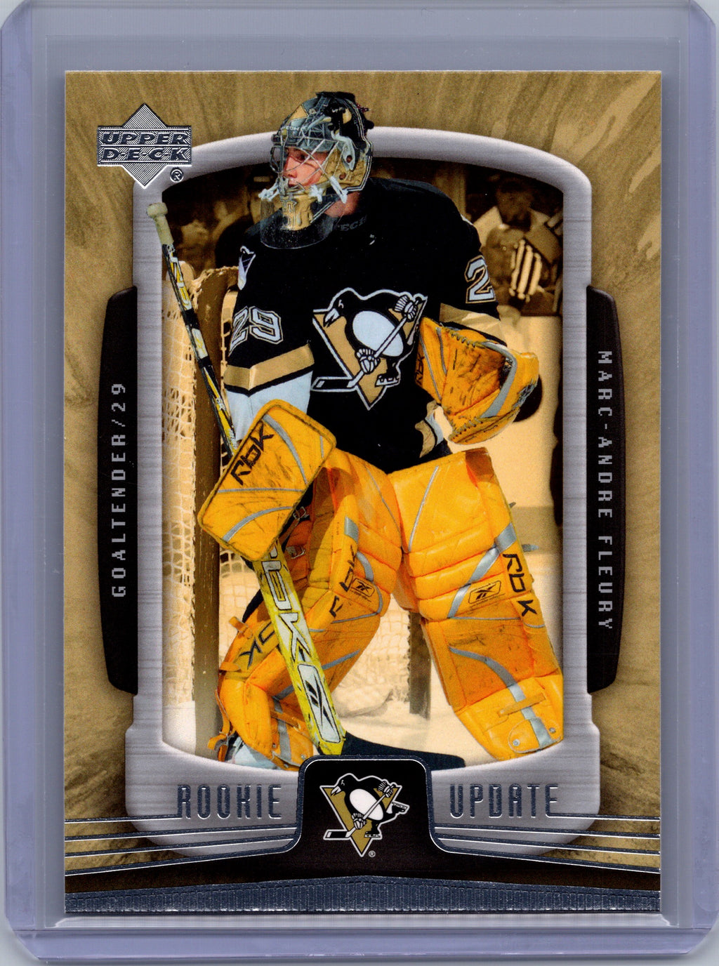 2005-06 Upper Deck Rookie Update #80 Marc-Andre Fleury