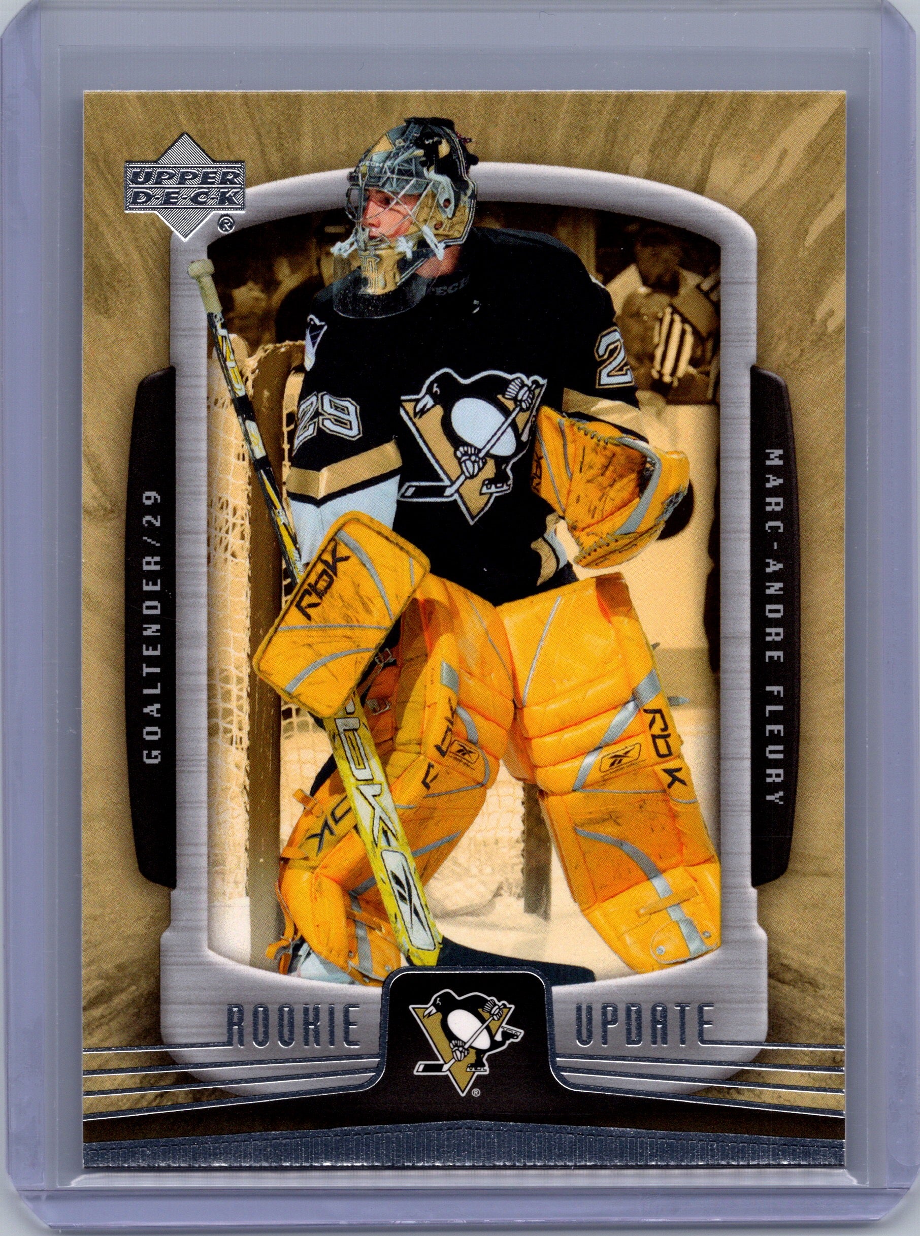 2005-06 Upper Deck Rookie Update #80 Marc-Andre Fleury