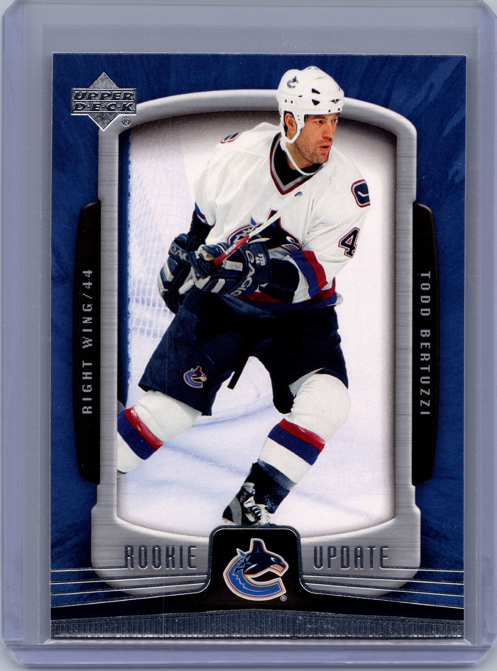 2005-06 Upper Deck Rookie Update #98 Todd Bertuzzi