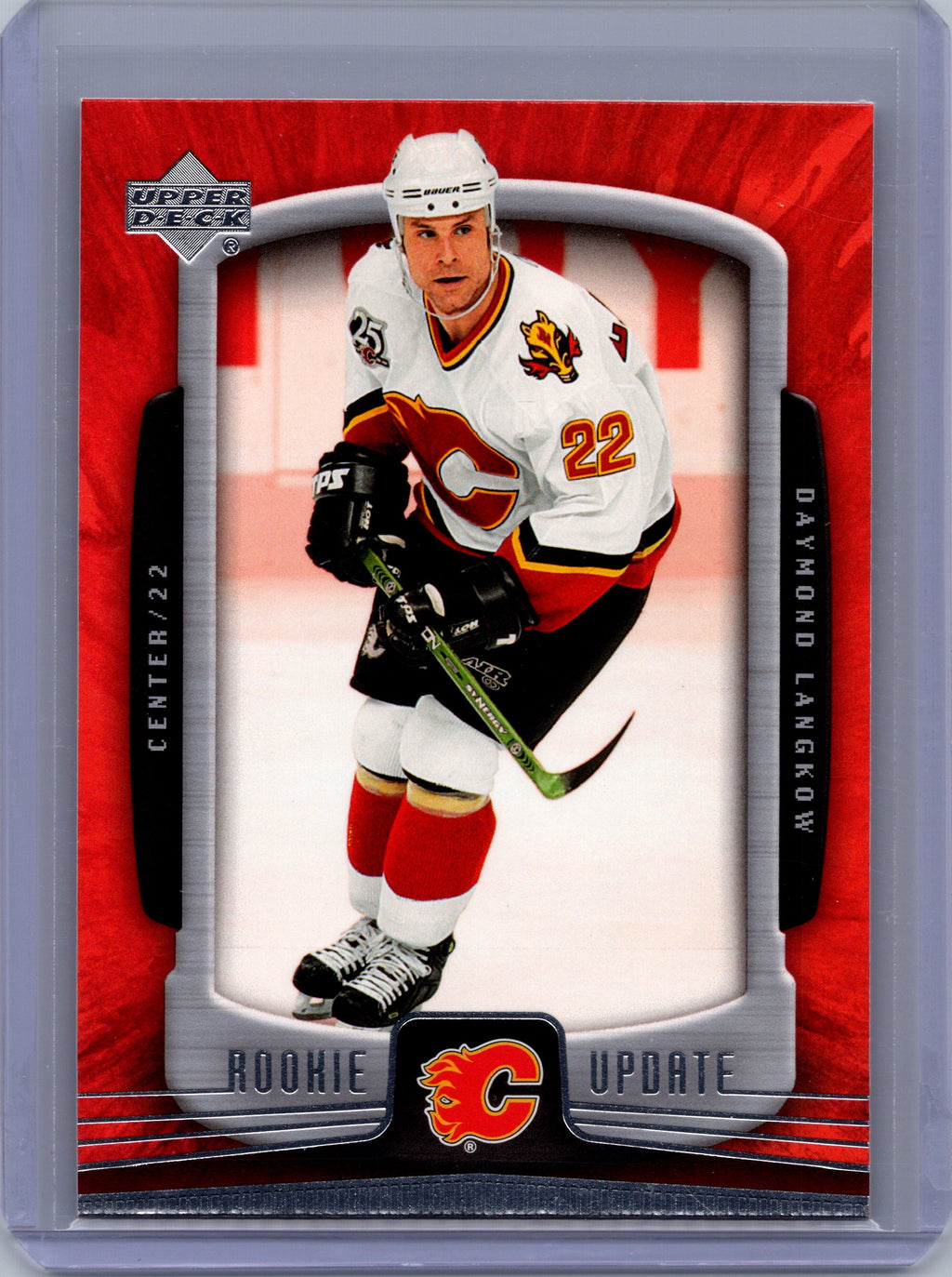 2005-06 Upper Deck Rookie Update #15 Daymond Langkow